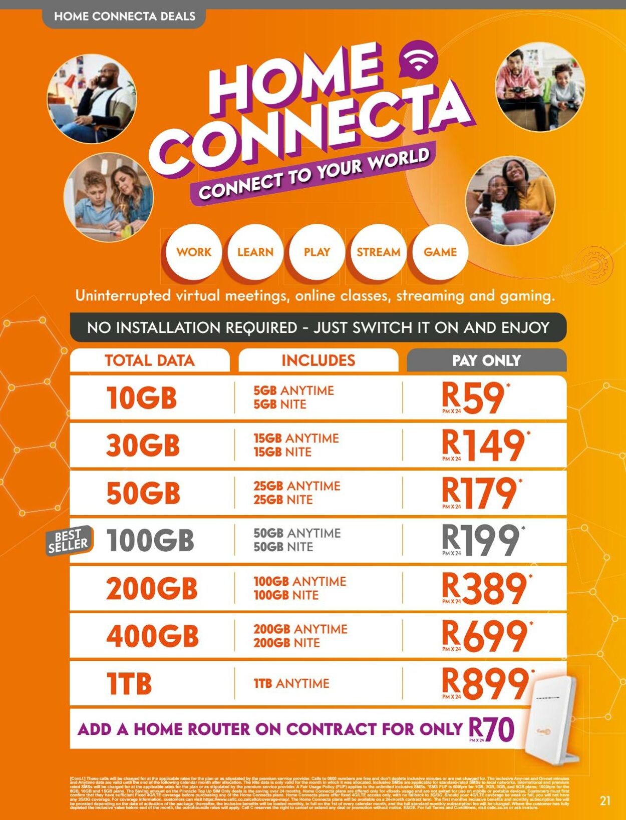 Special Cell-C 12.07.2021 - 31.08.2021