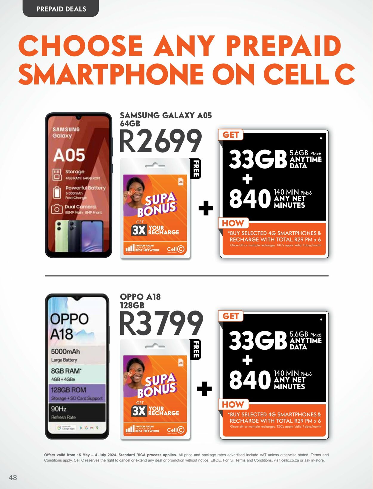 Special Cell-C 15.05.2024 - 04.06.2024