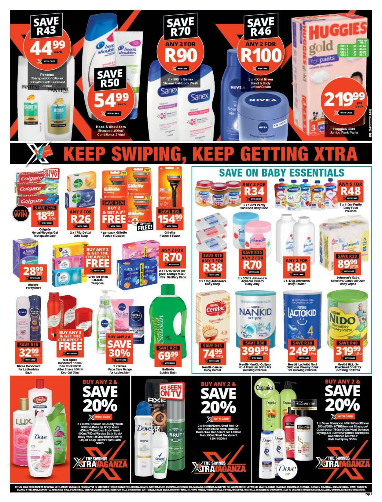 Checkers Promotional Leaflet - Valid from 20.02 to 26.02 - Page nb 7 ...