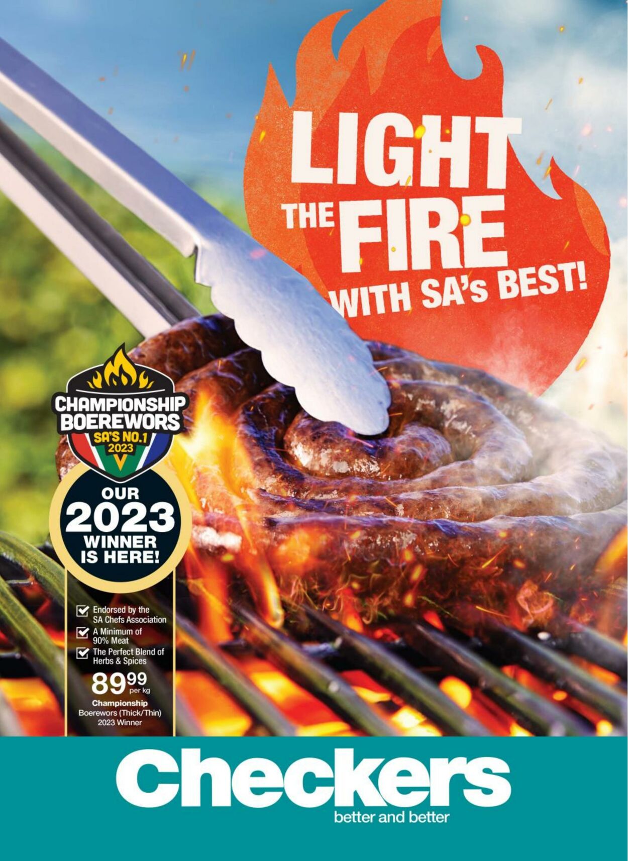 Special Checkers - Checkers Braai Promotion | 18 September - 08 October 2023 18 Sep, 2023 - 8 Oct, 2023