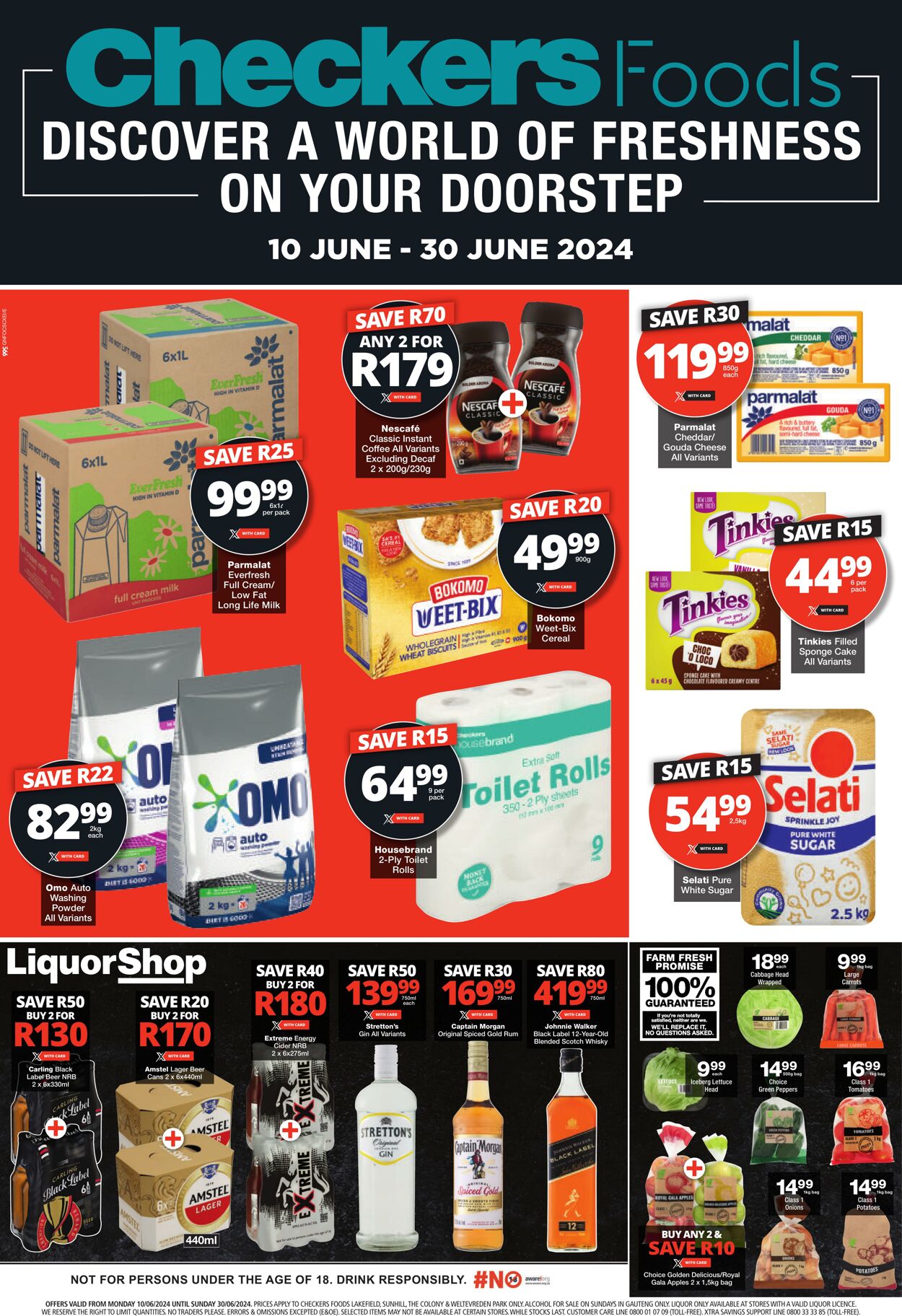 Special Checkers - Checkers Foods June Mid-Month Promotion | 10 June - 30 June 2024 10 Jun, 2024 - 30 Jun, 2024