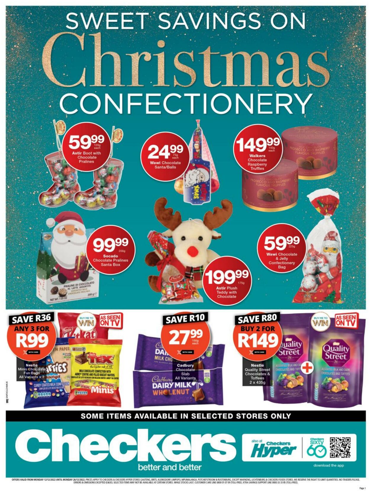 Crazy Store Promotional Leaflet - Christmas 2022 - Valid from