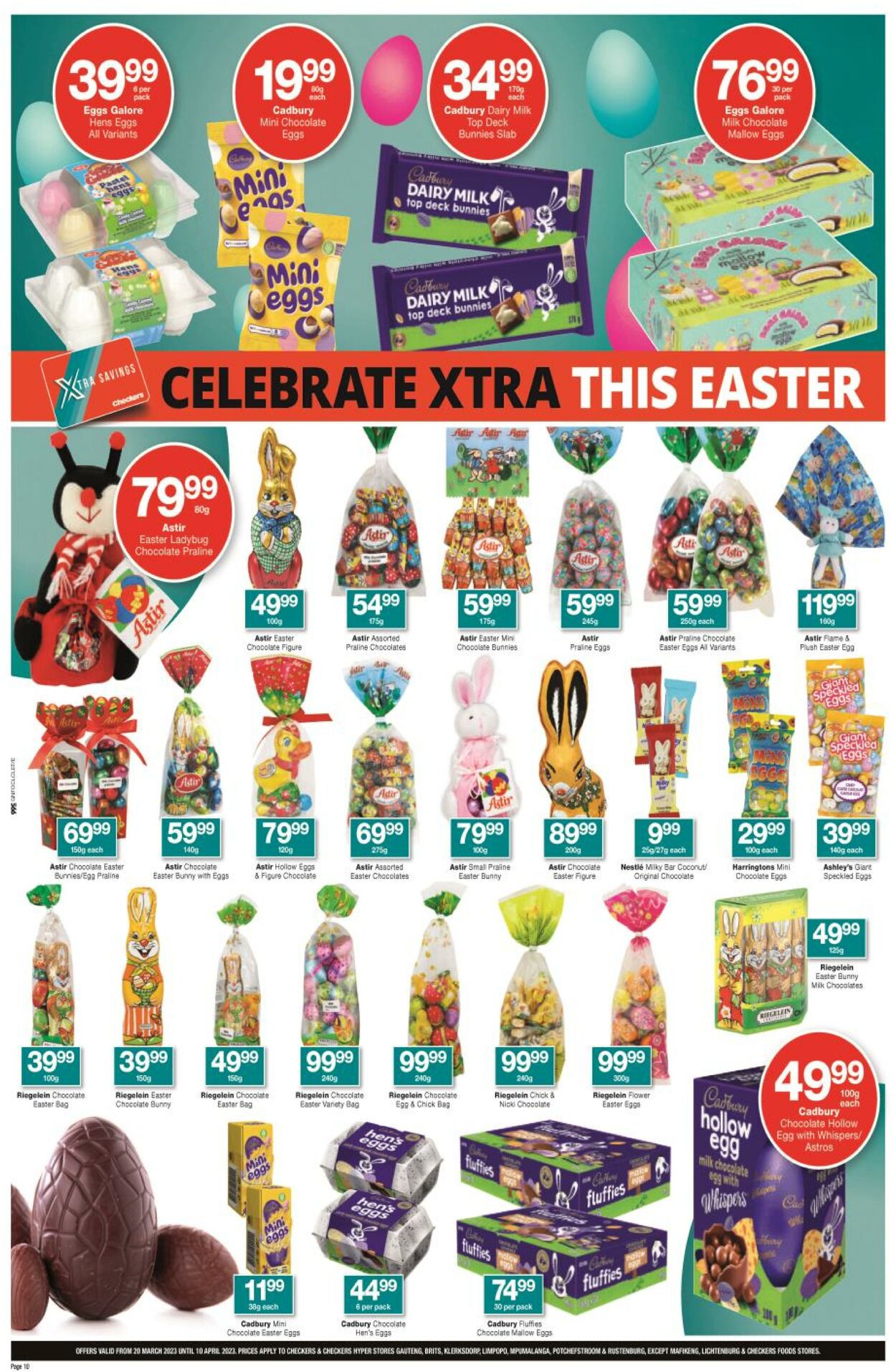 Checkers Promotional Leaflet - Easter 2023 - Valid from 20.03 to 10.04 ...
