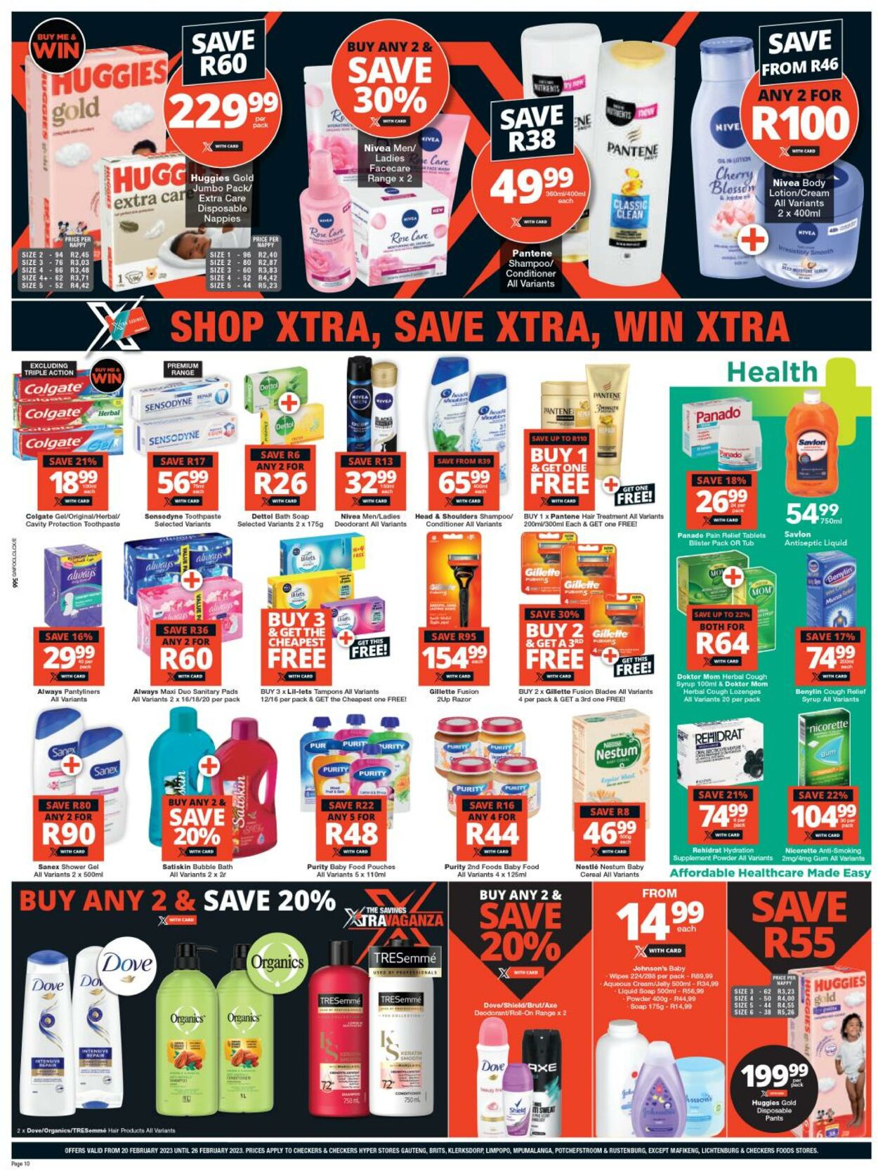 Checkers Promotional Leaflet - Valid from 20.02 to 26.02 - Page nb 10 ...