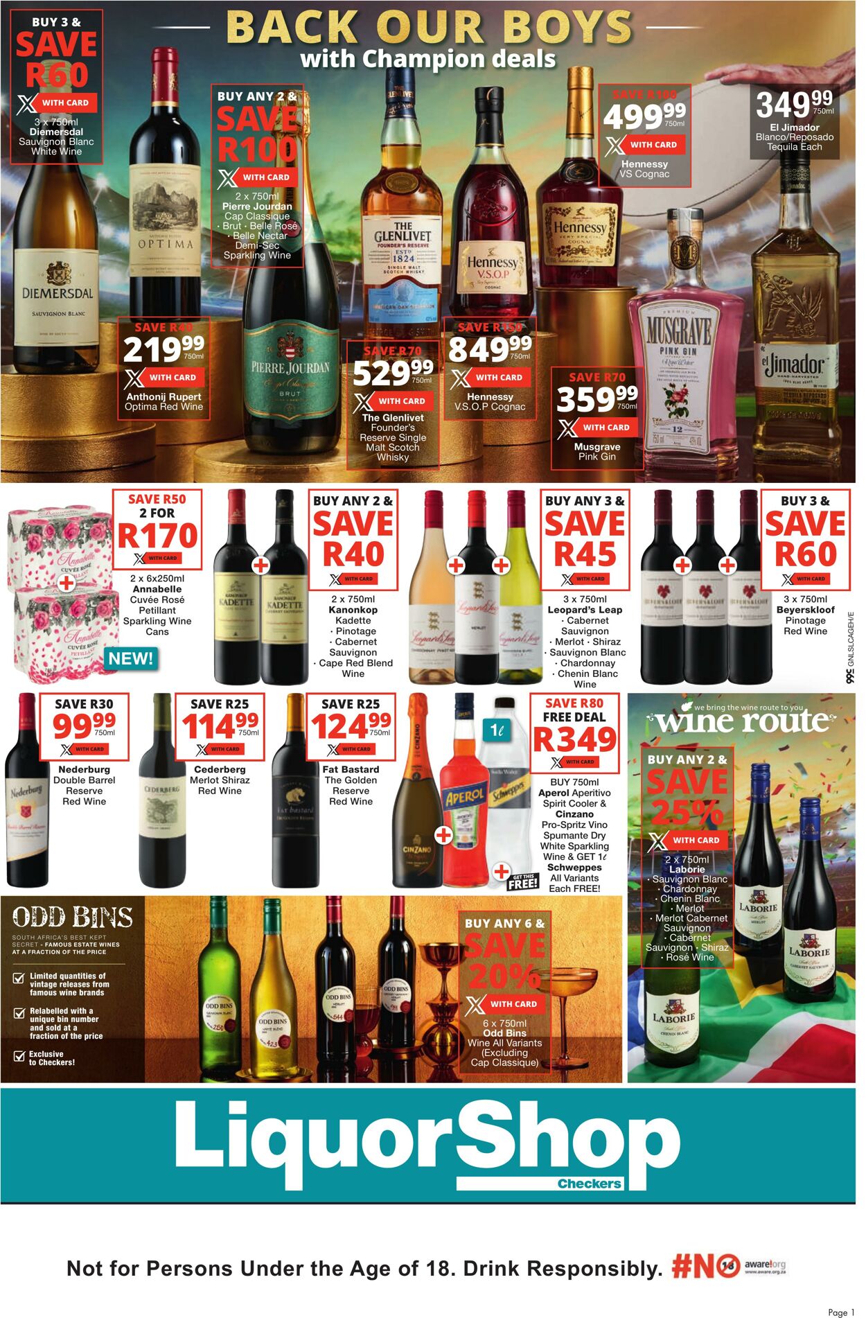 Special Checkers - Checkers LiquorShop August Month-End Promotion Gauteng | 23 August - 08 September 2024 23 Aug, 2024 - 8 Sep, 2024