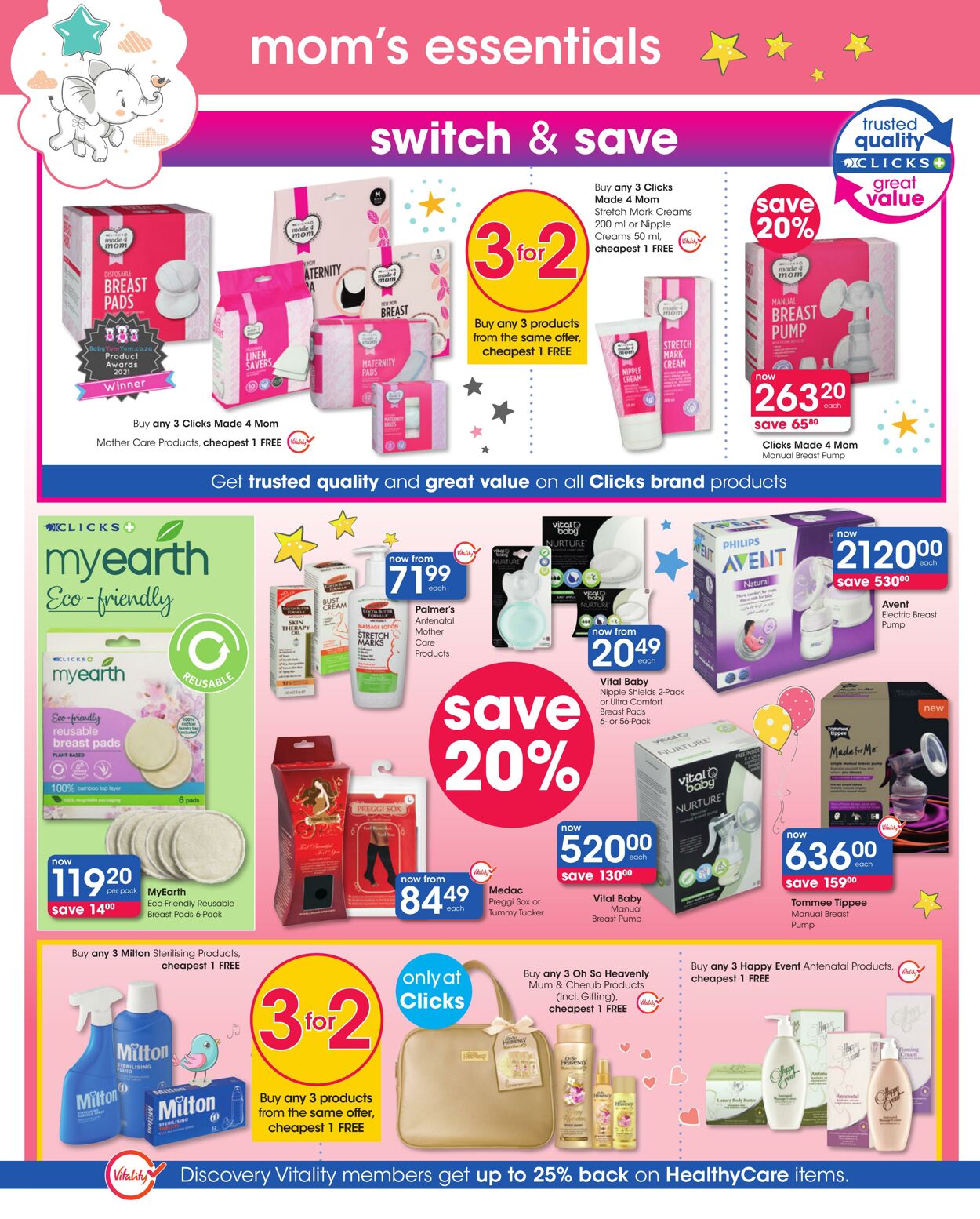 Clicks Promotional Leaflet - Valid from 23.05 to 07.06 - Page nb 1 
