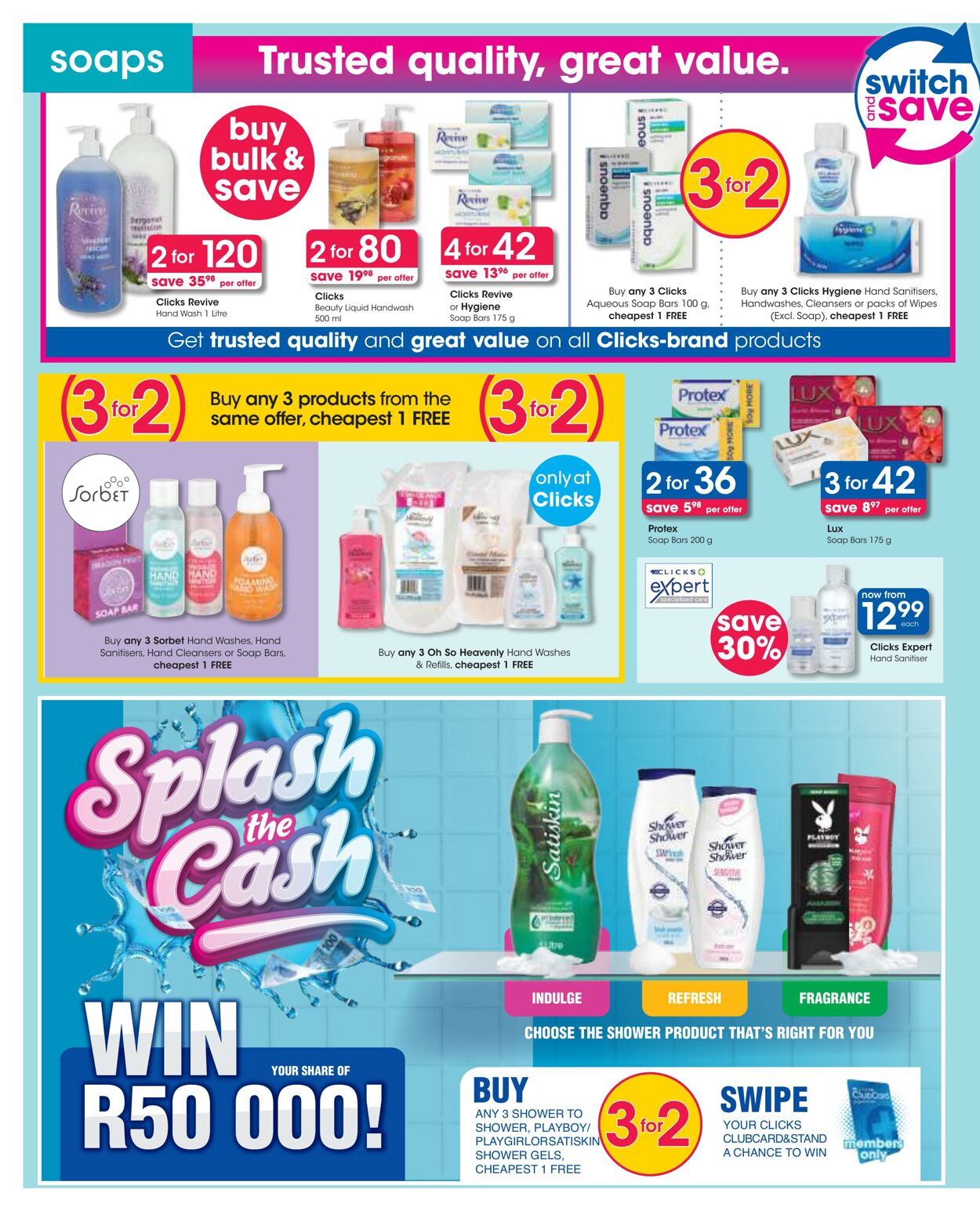 Clicks Promotional Leaflet - Valid from 23.05 to 07.06 - Page nb 1 