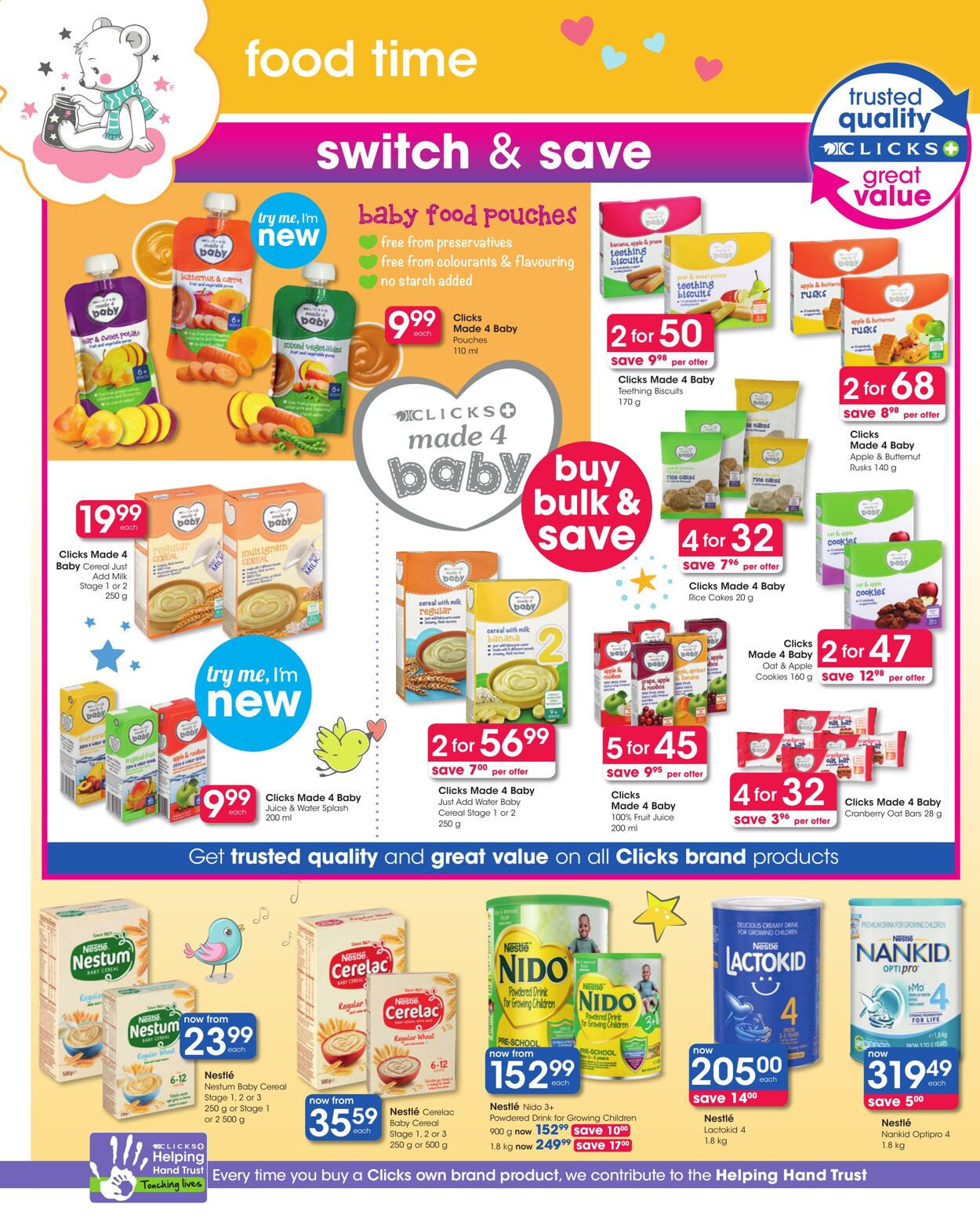 Clicks Promotional Leaflet - Valid from 23.05 to 07.06 - Page nb 1 