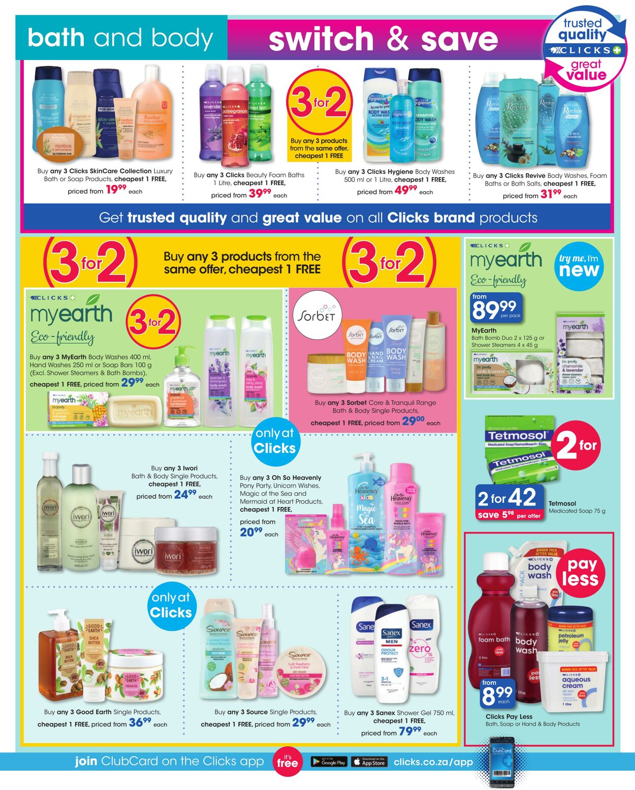 Clicks Promotional Leaflet - Valid from 23.05 to 07.06 - Page nb 1 