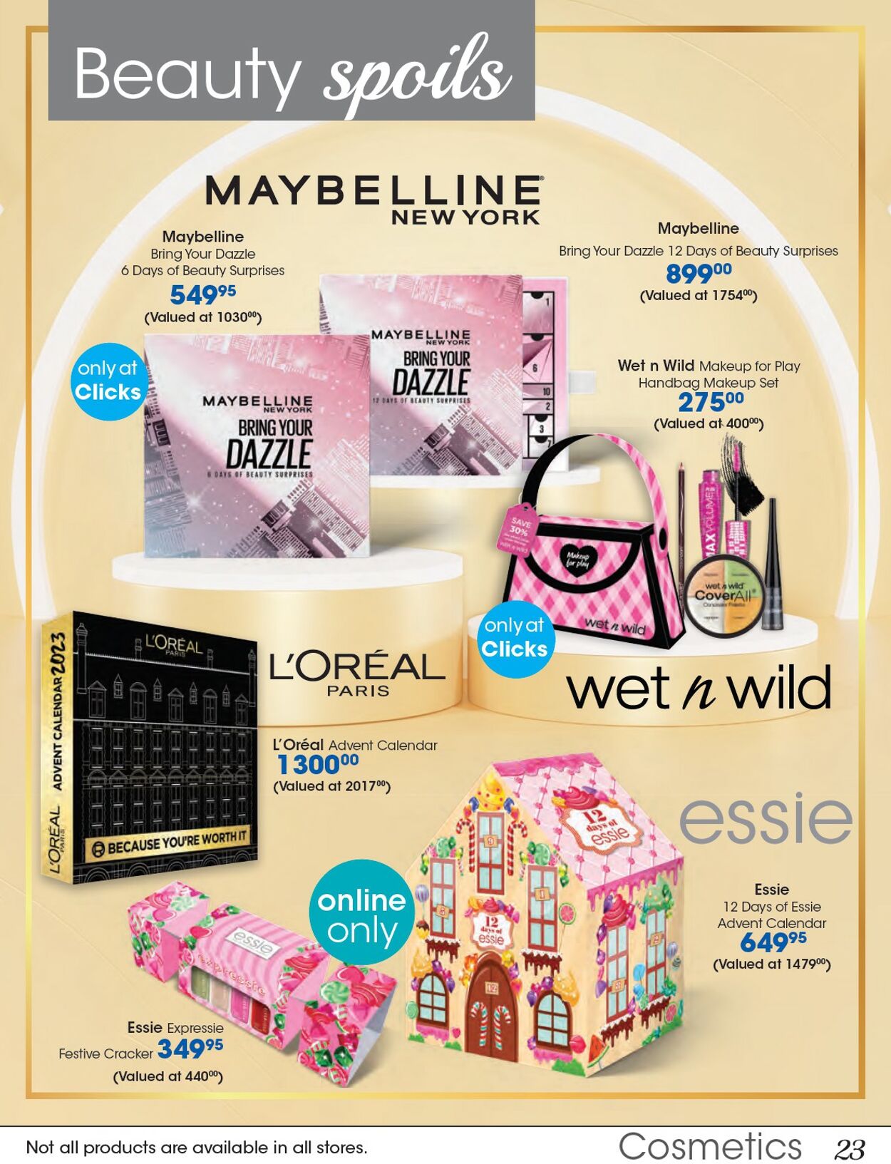 Catalog :: Black Friday :: Maybelline Advent Calendar New