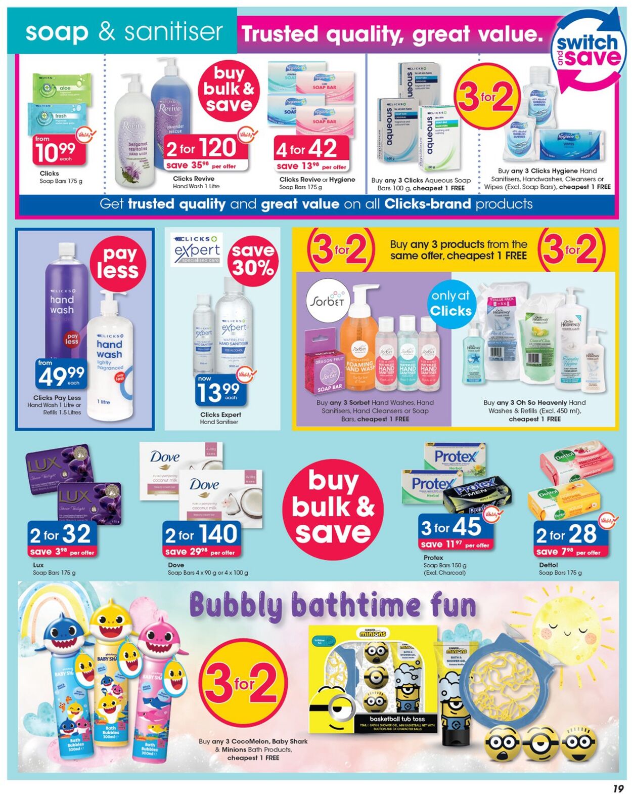 Clicks Promotional Leaflet - Valid from 19.10 to 02.11 - Page nb 1