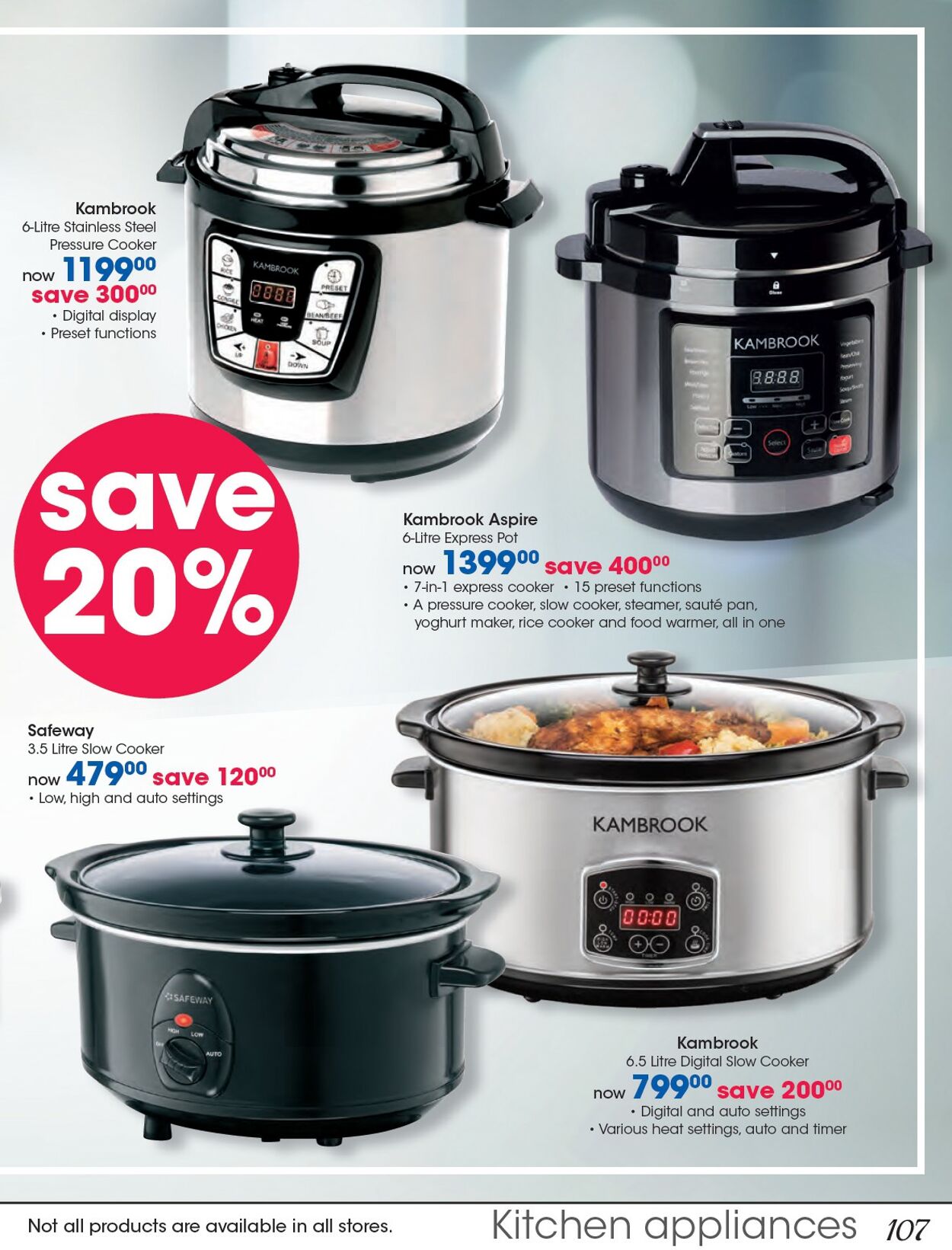 Kambrook best sale pressure cooker