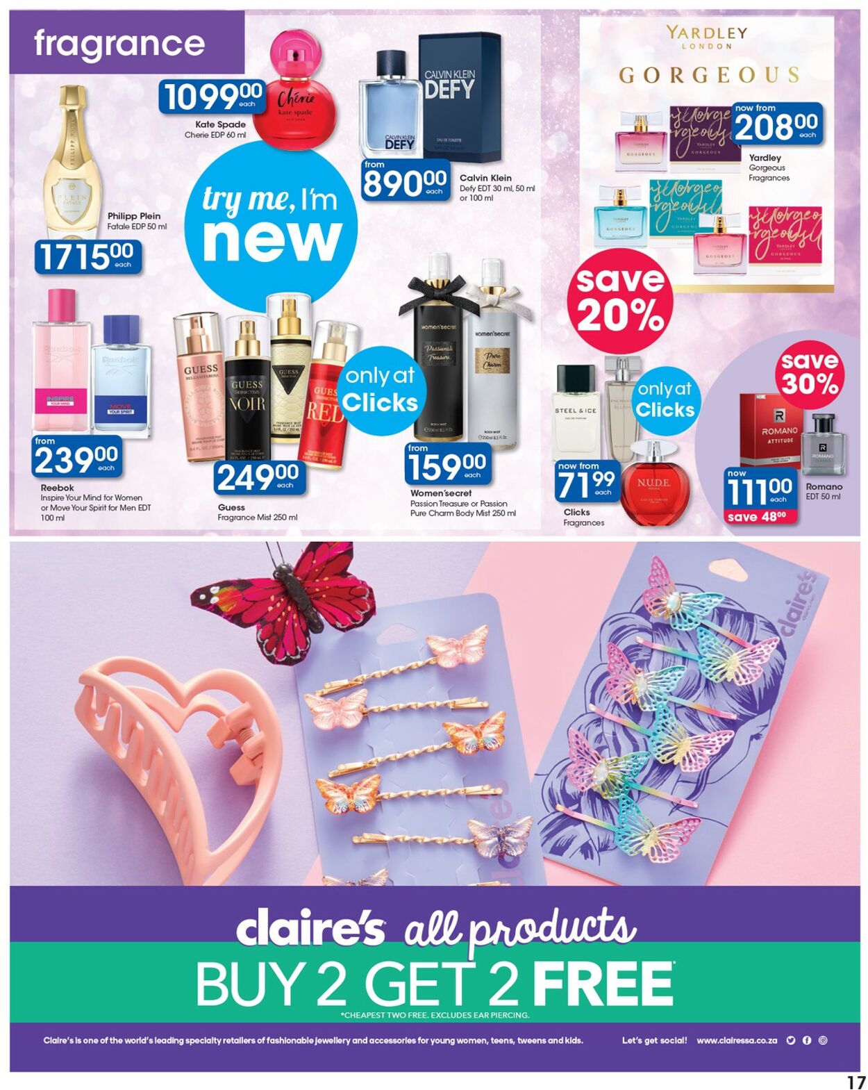 Clicks Promotional Leaflet Mother's Day Valid From To Page