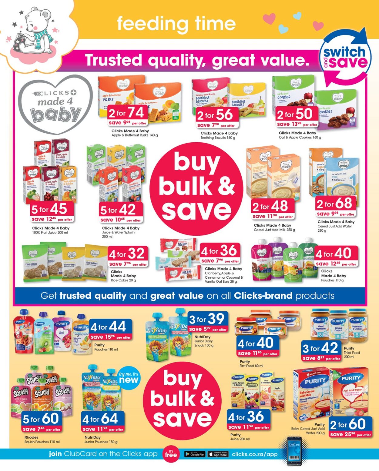 Clicks Promotional Leaflet Valid From To Page Nb 29