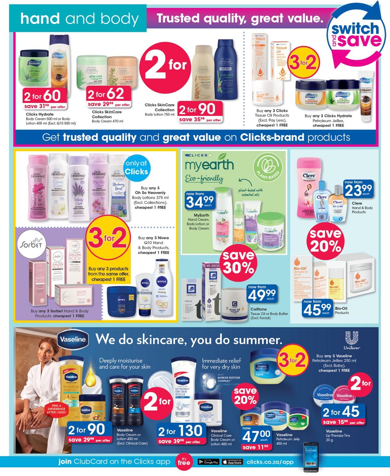 Clicks Promotional Leaflet - Valid from 20.01 to 08.02 - Page nb 20 
