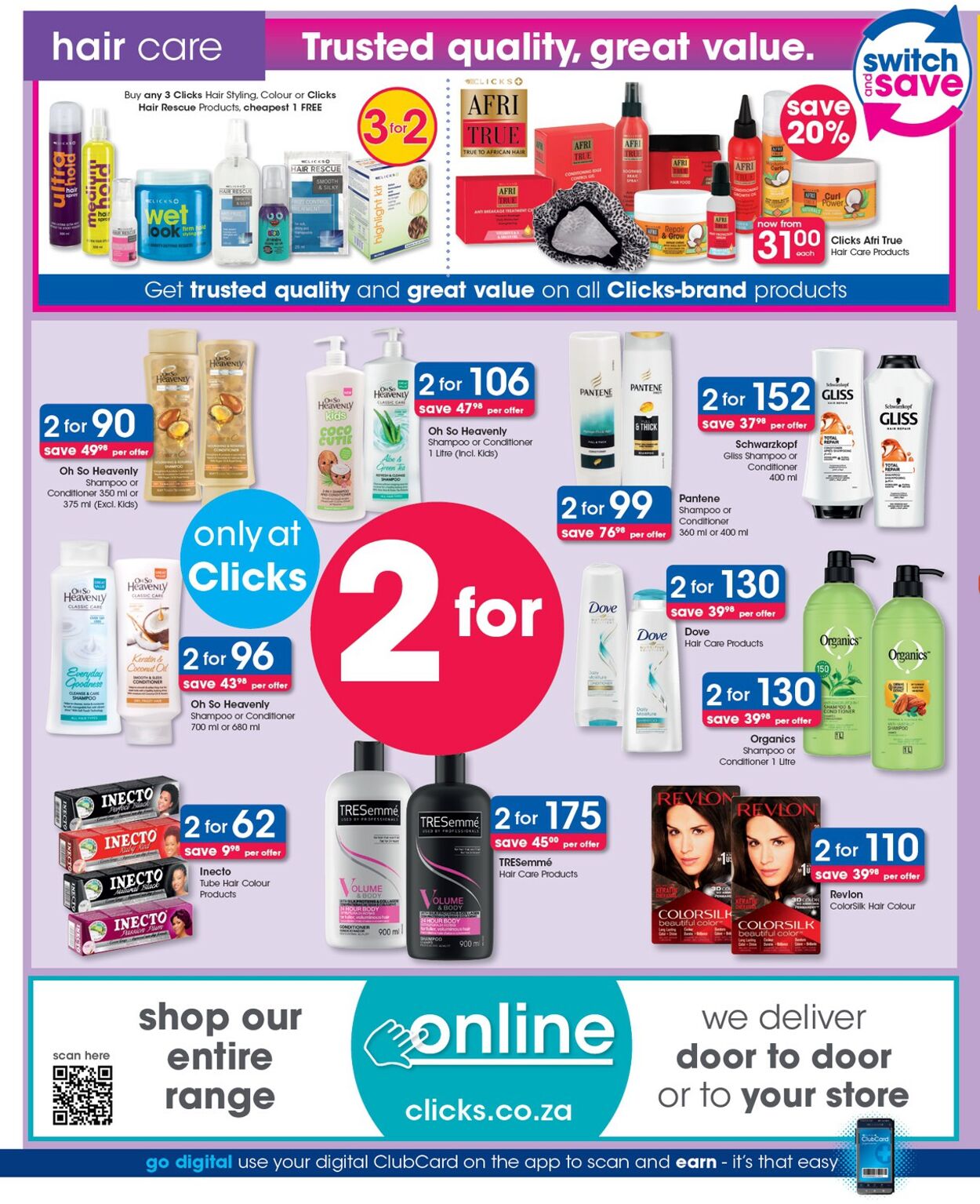 Clicks Promotional Leaflet - Valid from 20.01 to 08.02 - Page nb 20 