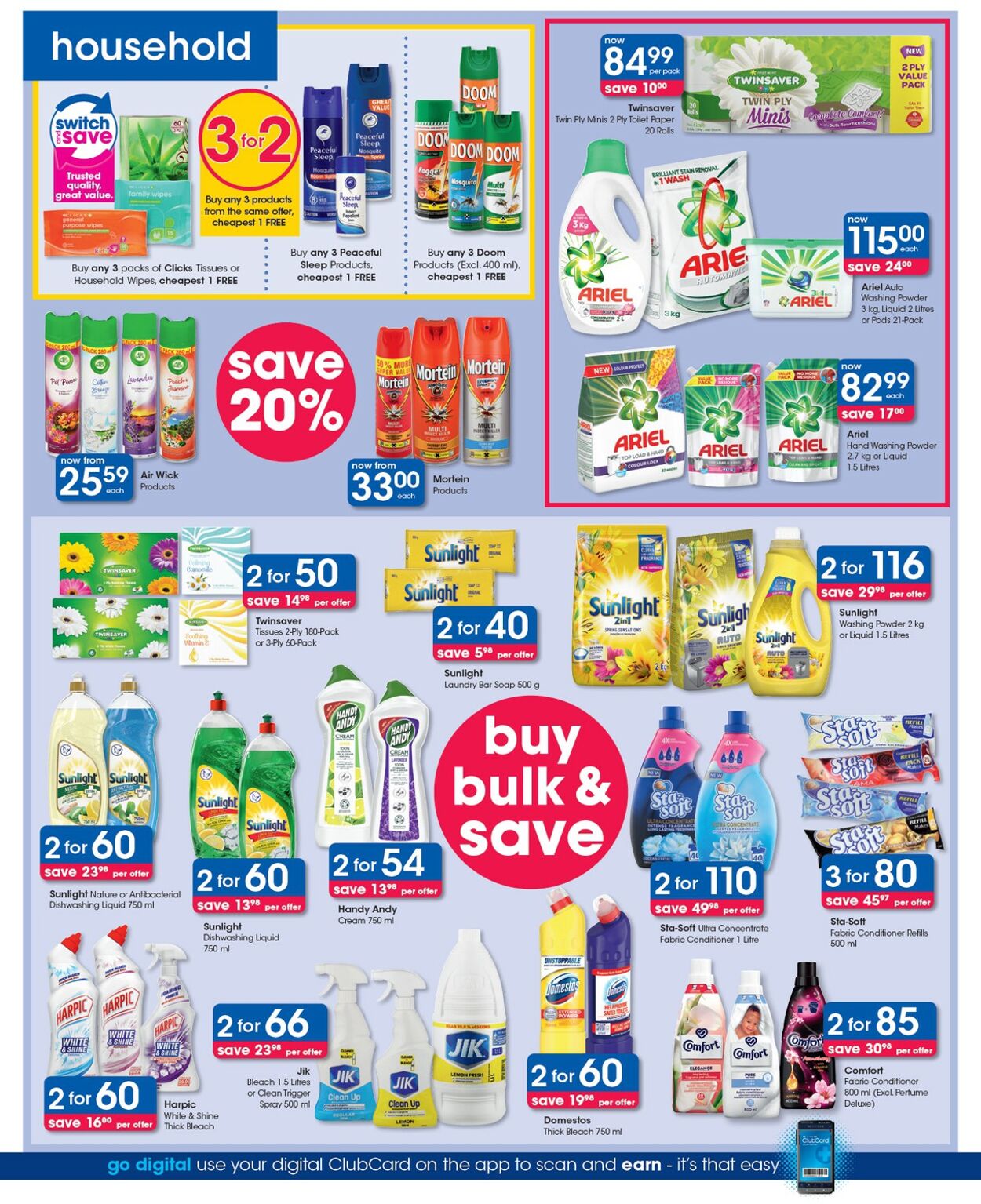 Clicks Promotional Leaflet - Valid from 20.01 to 08.02 - Page nb 44 