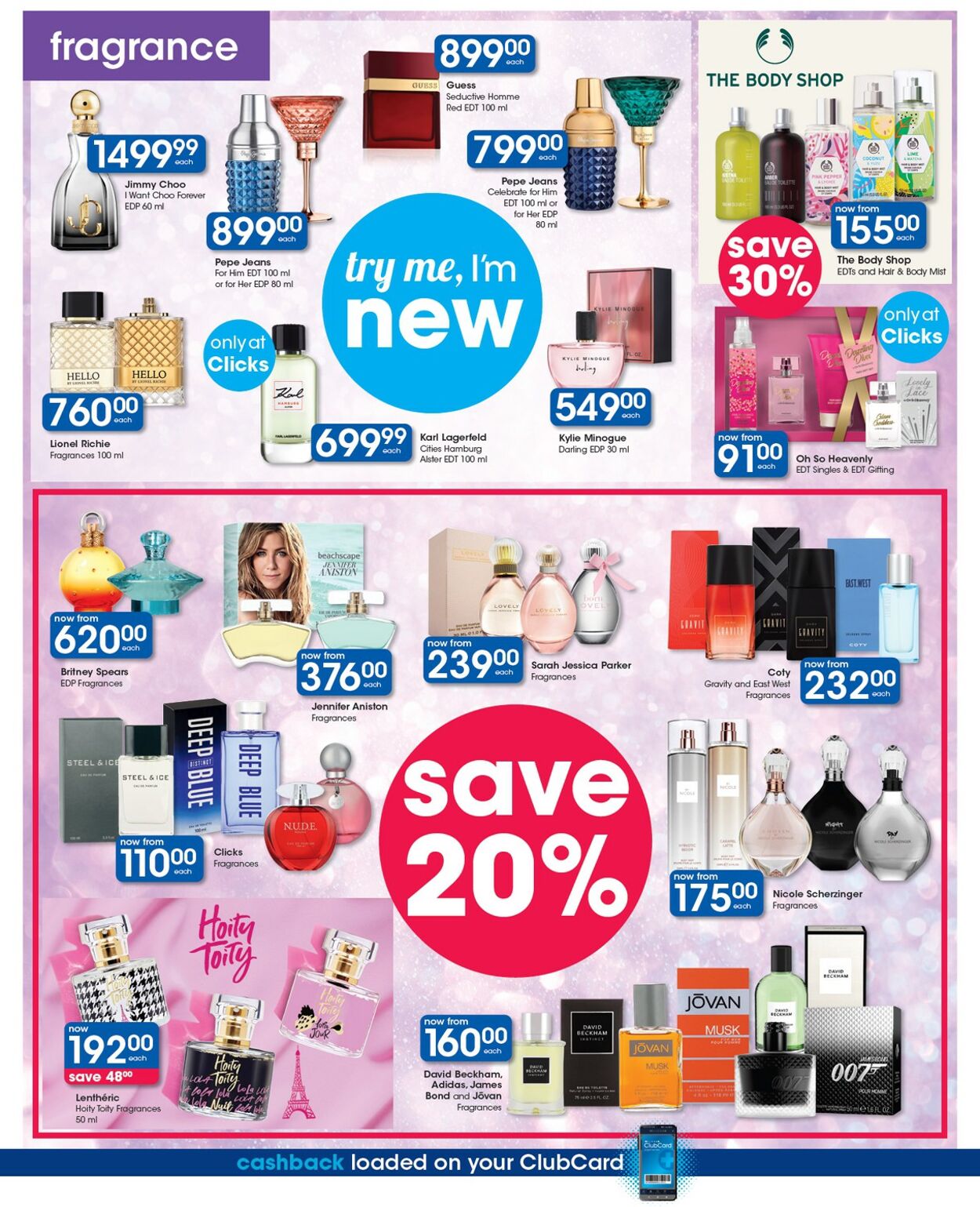 Clicks Promotional Leaflet - Valid from 20.01 to 08.02 - Page nb 44 