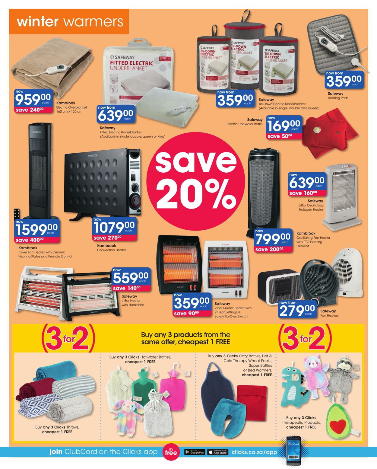 Clicks Promotional Leaflet - Valid from 20.01 to 08.02 - Page nb 44 