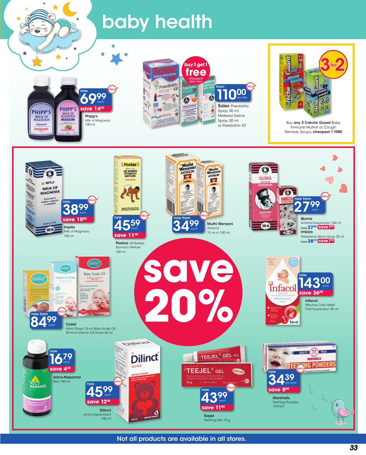 Clicks Promotional Leaflet - Valid from 20.01 to 08.02 - Page nb 44 