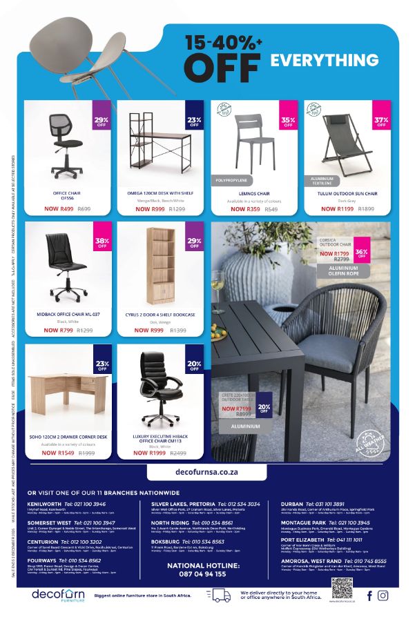 Special Decofurn 01.11.2025 - 30.11.2025