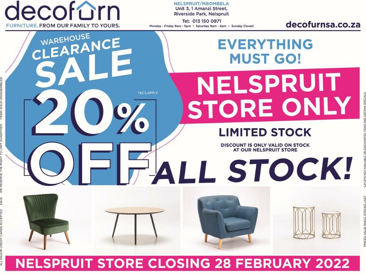 Special Decofurn 23.02.2022 - 28.02.2022