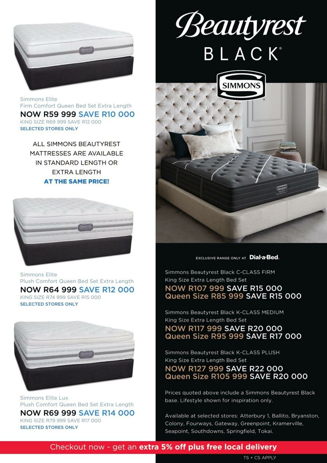 Special Dial a Bed 01.05.2023 - 31.05.2023