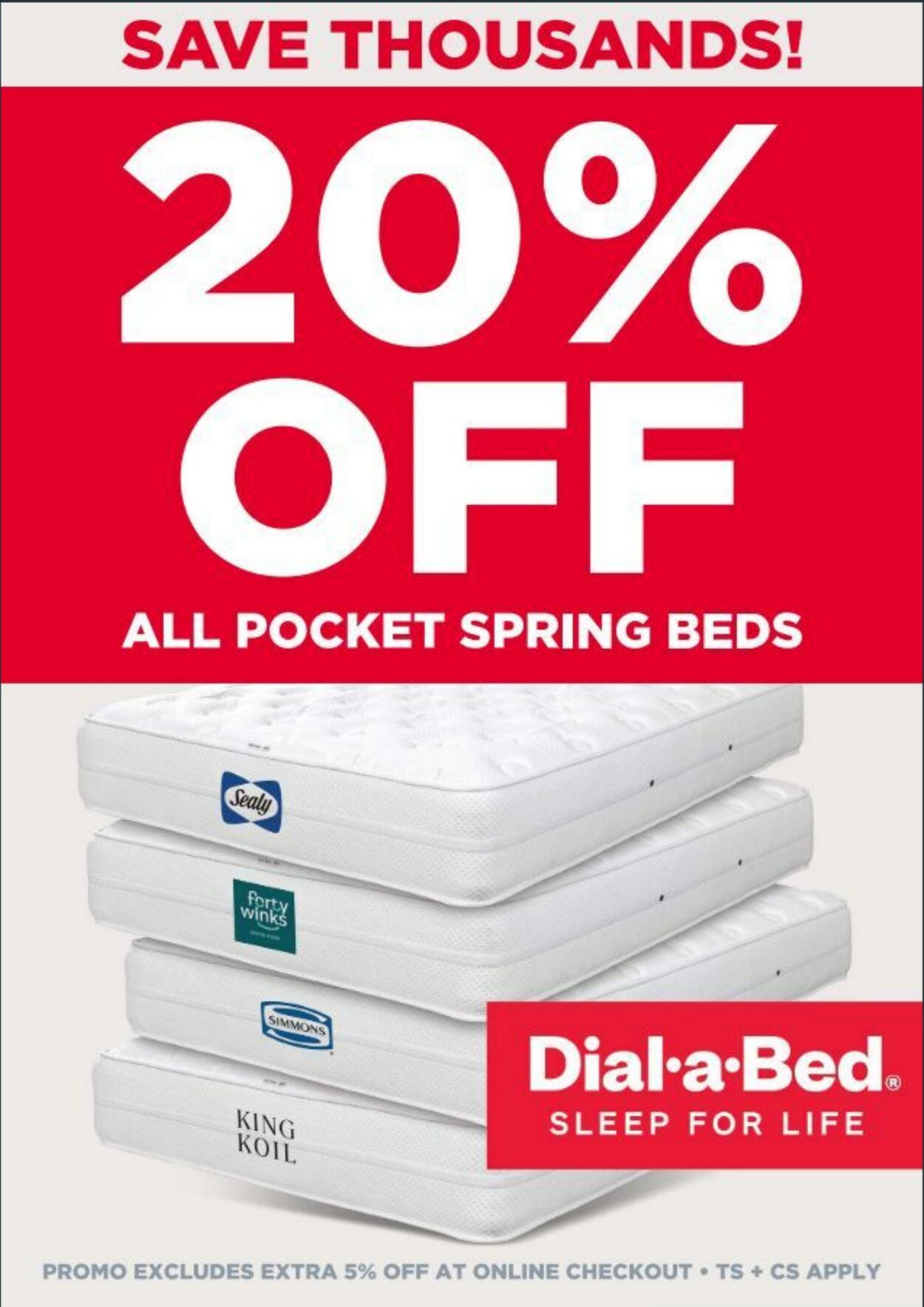 Special Dial a Bed 14.04.2022 - 02.05.2022