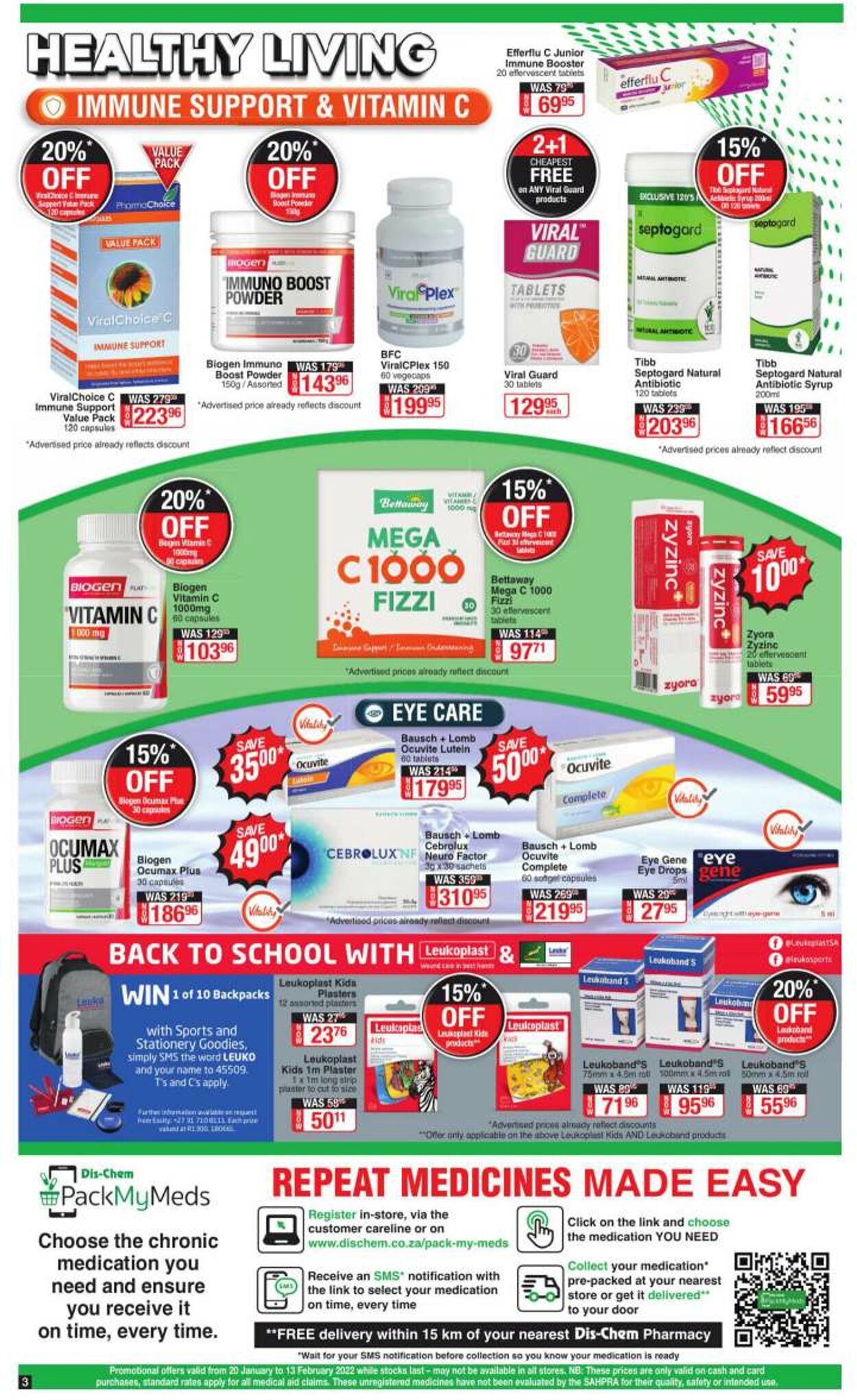 Special Dis Chem 20.01.2022 - 16.02.2022