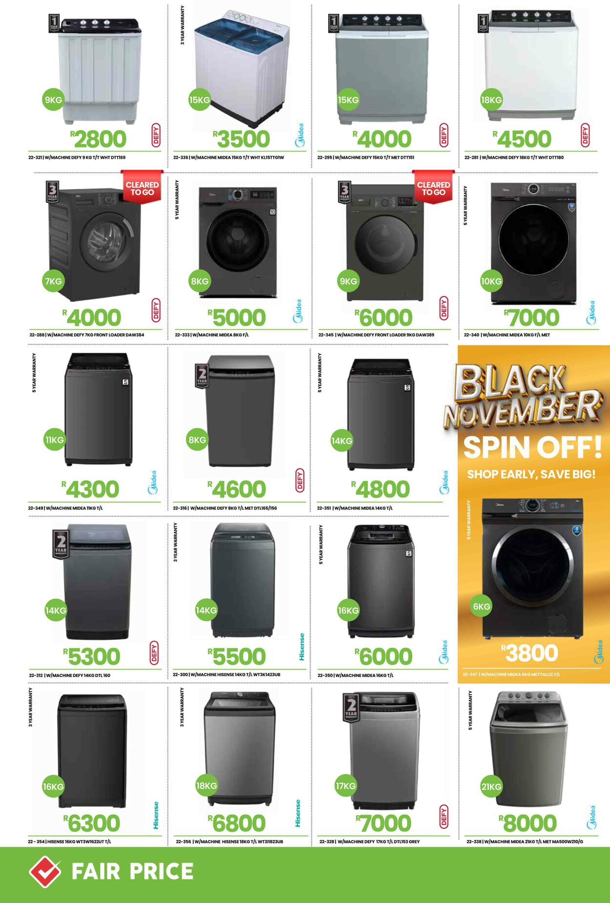 Special Fair Price 03.11.2025 - 23.11.2025