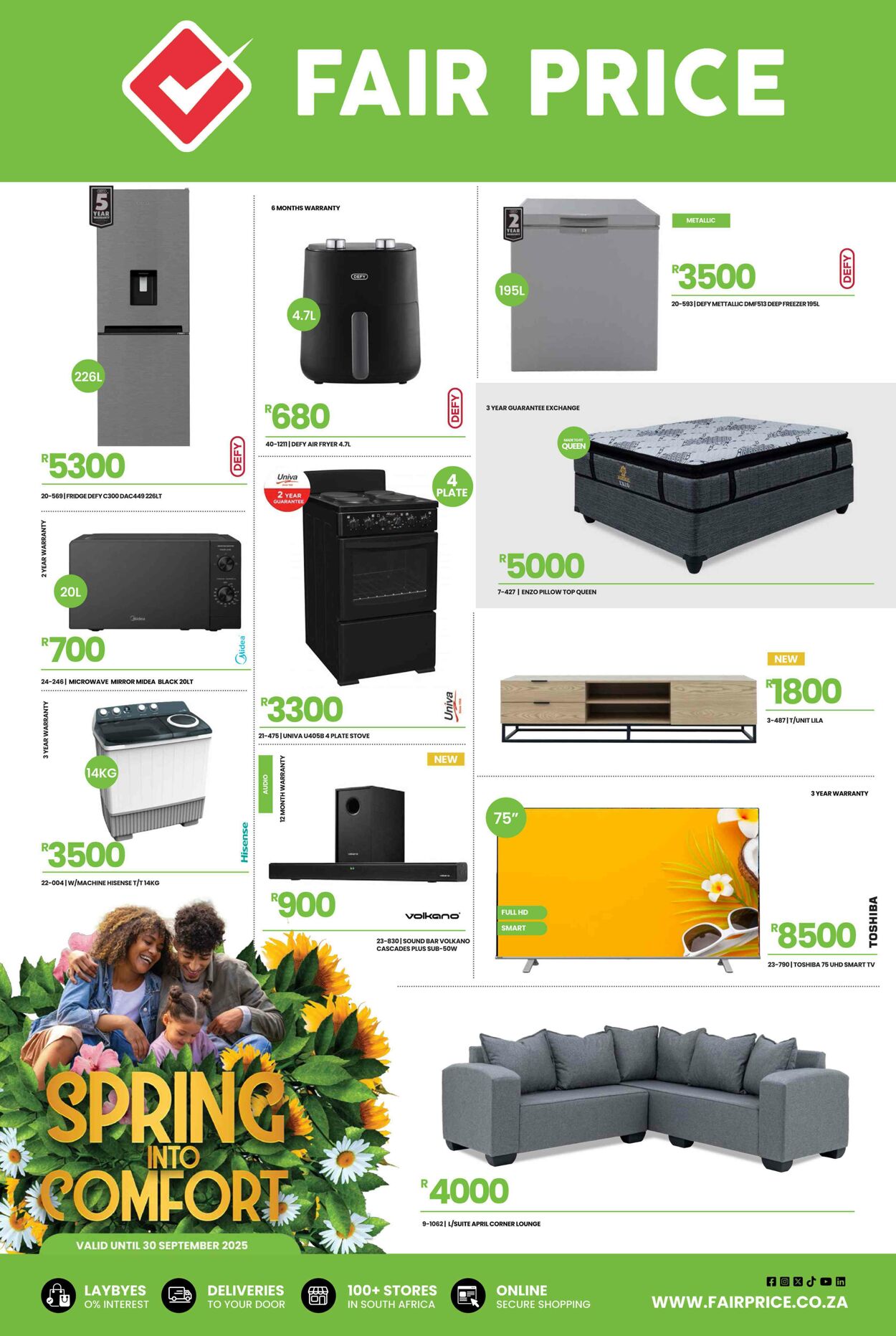 Special Fair Price 01.09.2025 - 30.09.2025