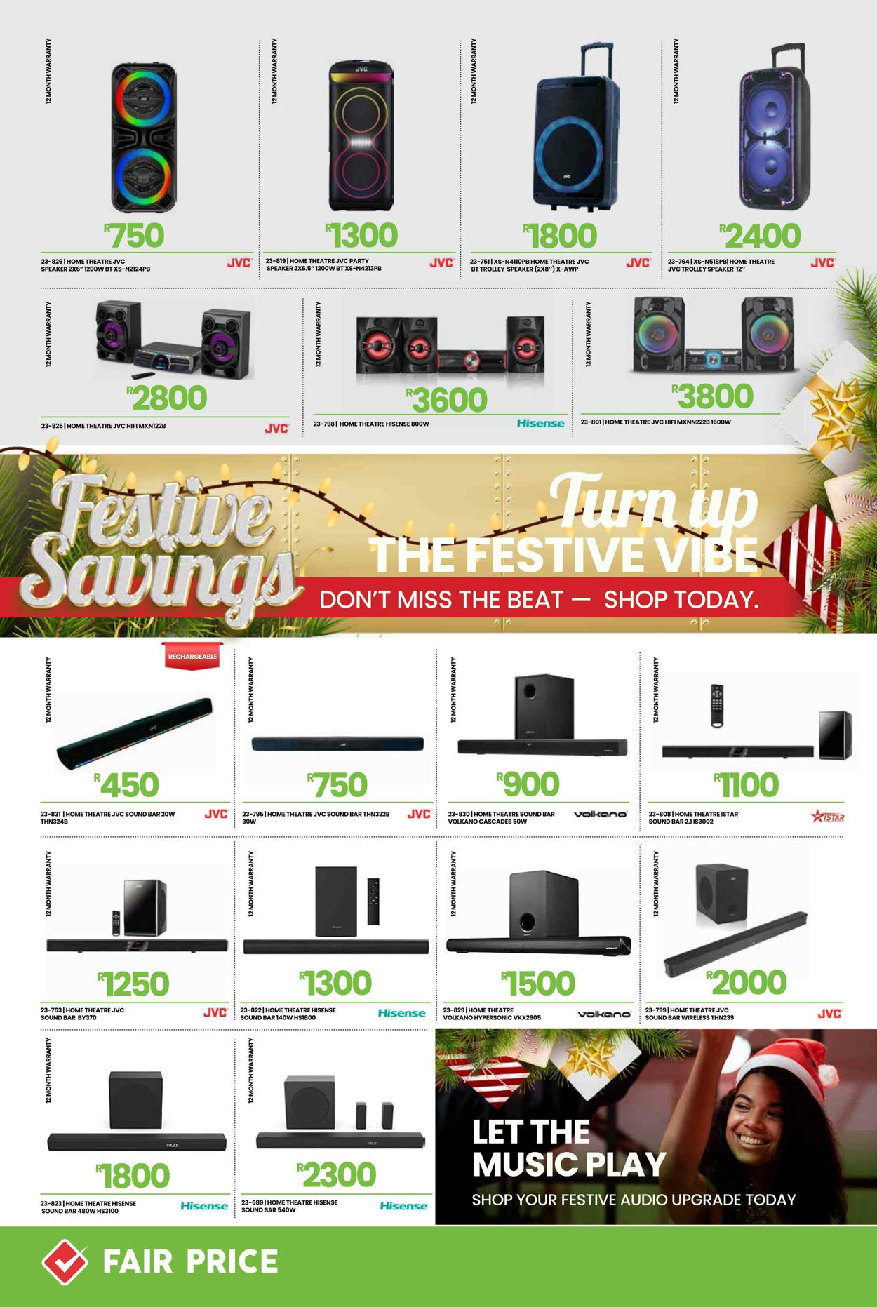 Special Fair Price 01.12.2025 - 31.12.2025