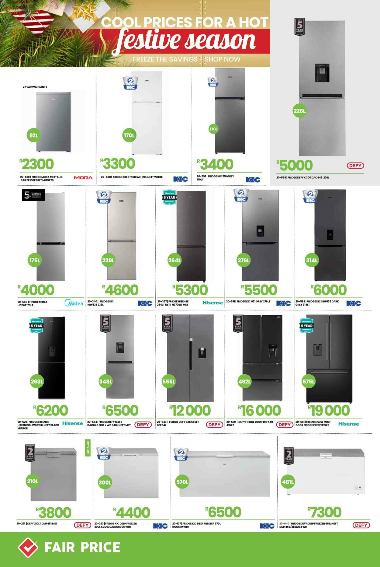 Special Fair Price 01.12.2025 - 31.12.2025