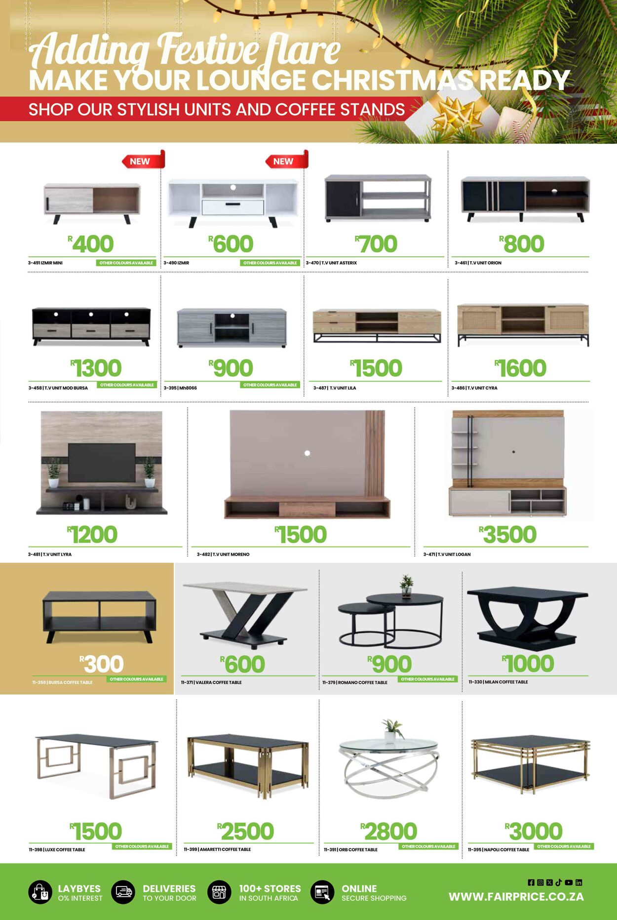 Special Fair Price 01.12.2025 - 31.12.2025