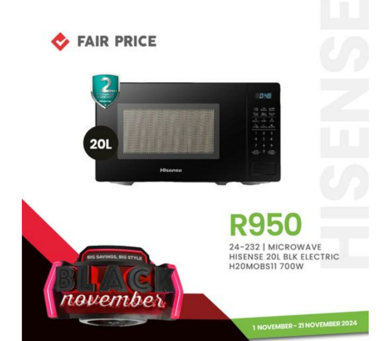 Special Fair Price 01.11.2024 - 21.11.2024