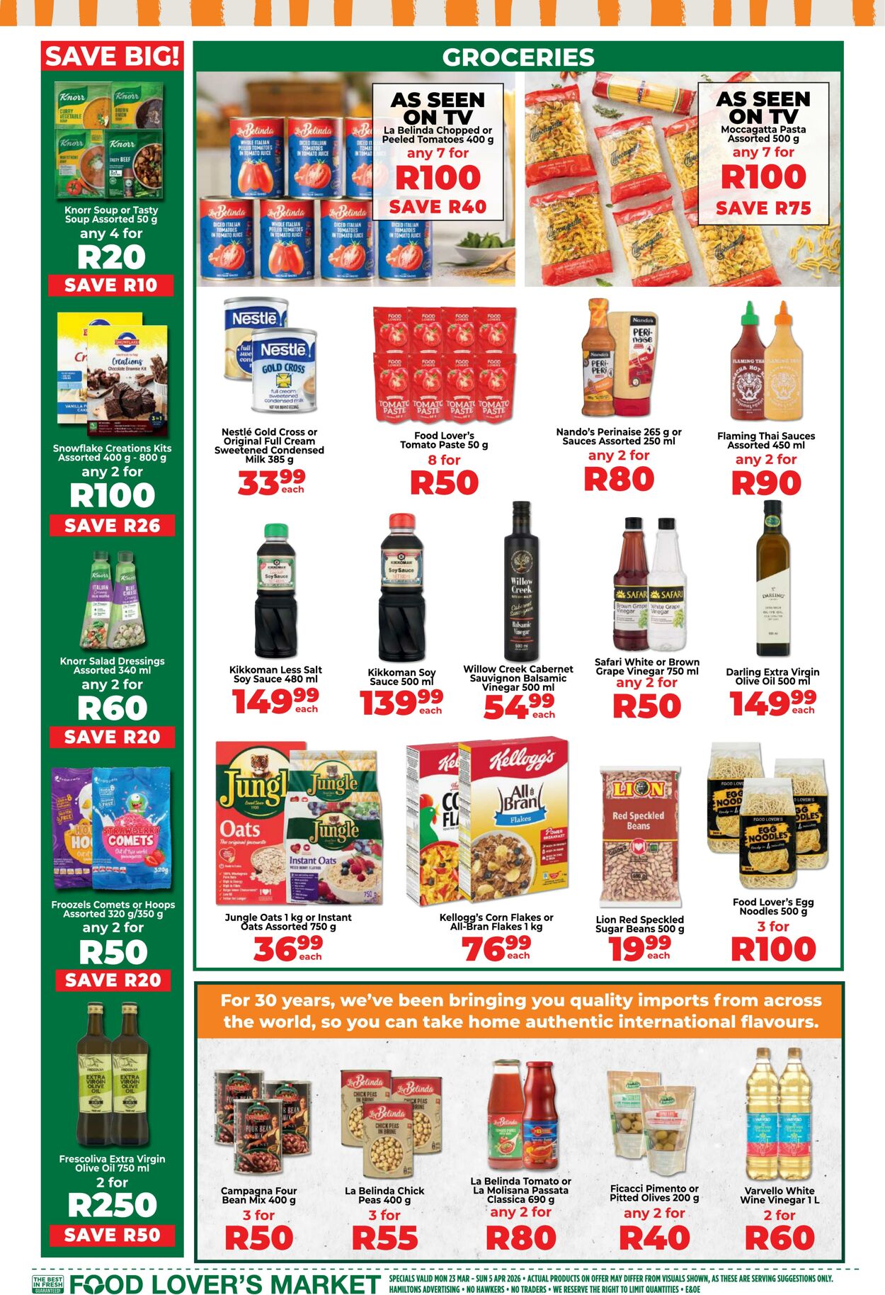 Special Food Lovers Market 16.03.2026 - 22.03.2026
