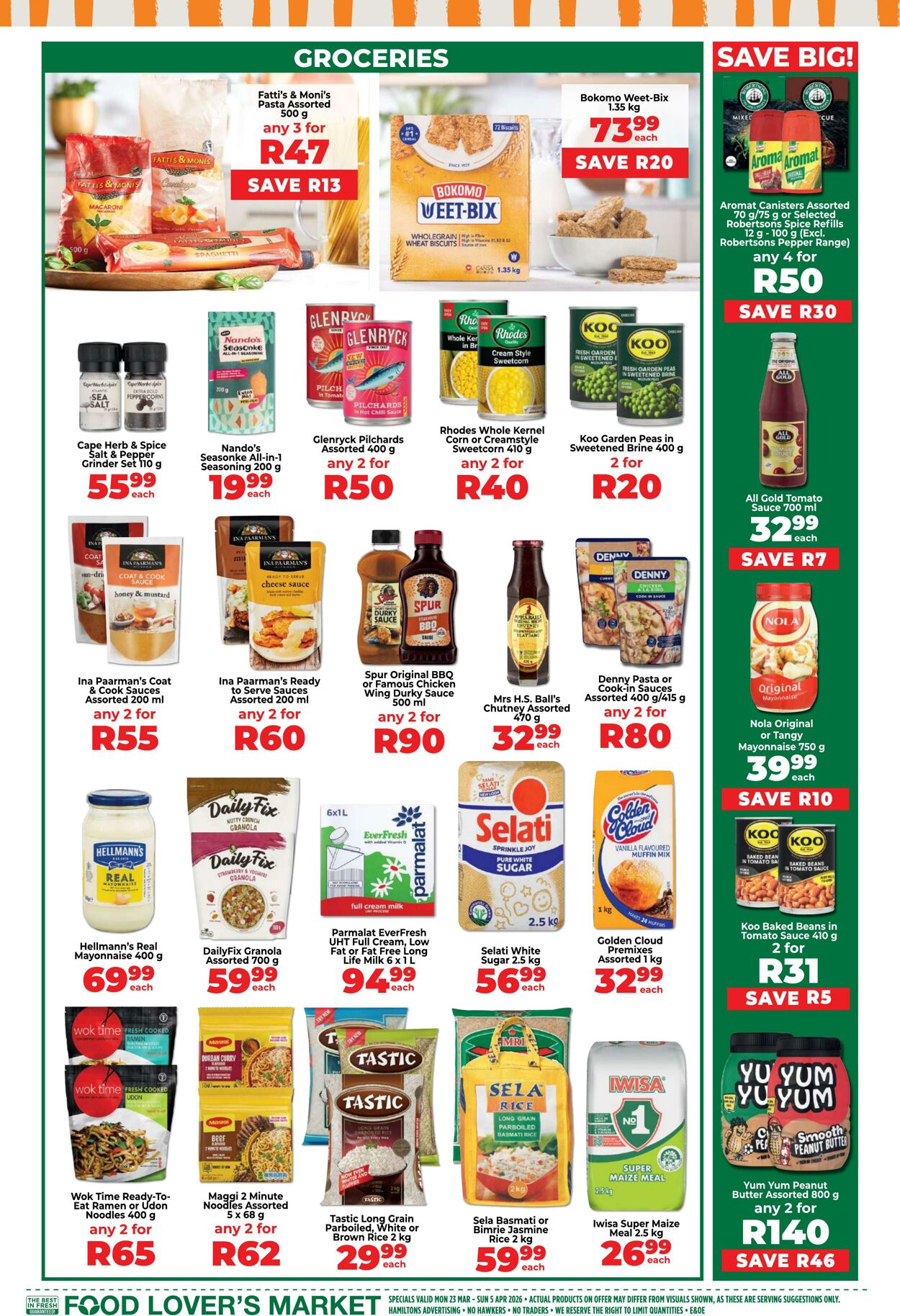 Special Food Lovers Market 16.03.2026 - 22.03.2026