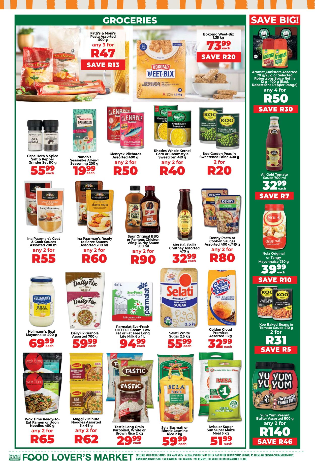 Special Food Lovers Market 23.03.2026 - 29.03.2026