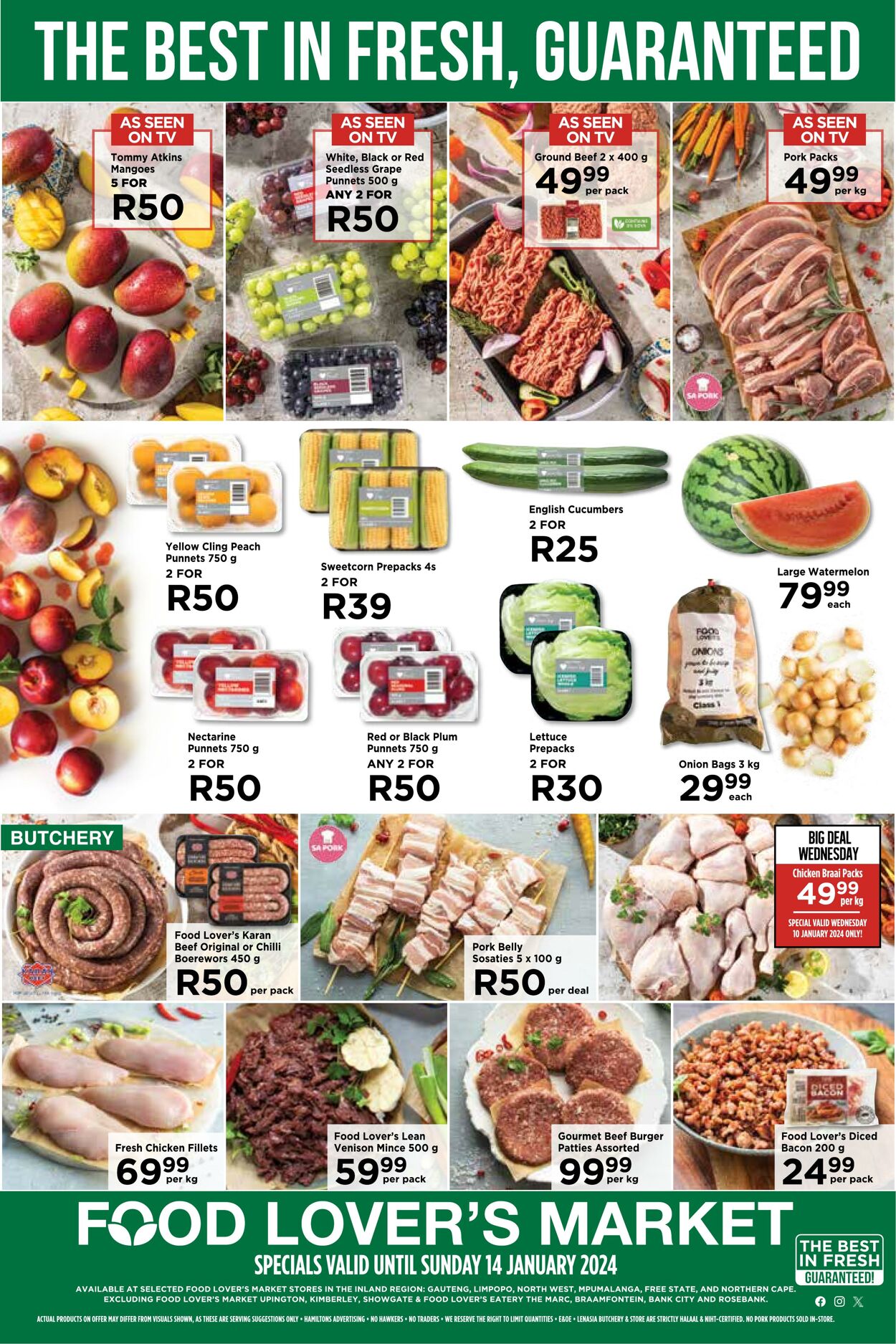 Special Food Lovers Market 08.01.2024 - 14.01.2024