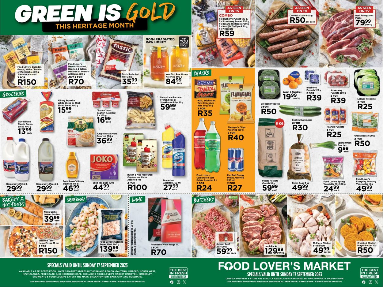 Food Lovers Market Promotional Leaflet - Valid from 04.09 to 17.09 ...