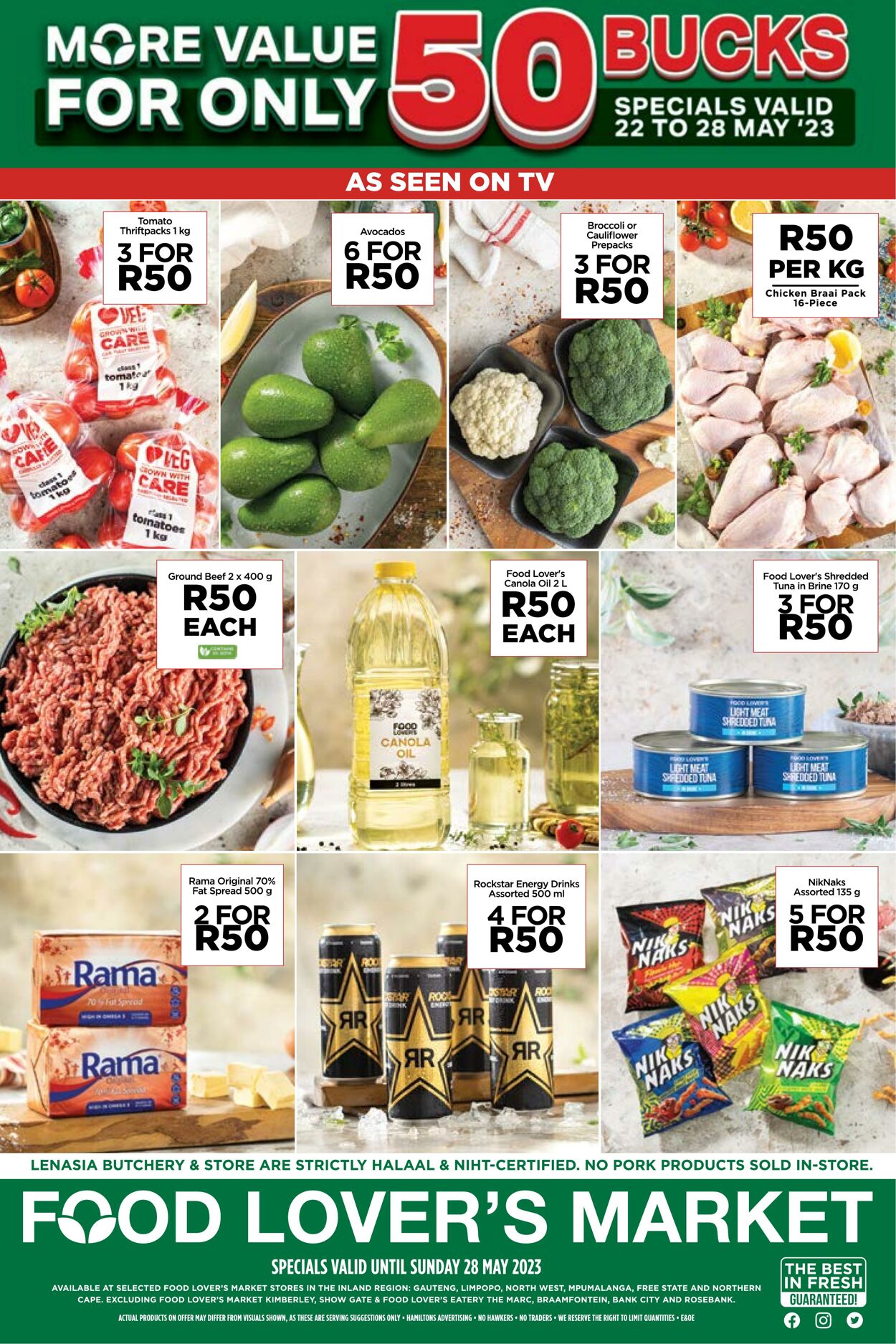 Food Lovers Market Promotional Leaflet Valid from 22.05 to 31.05