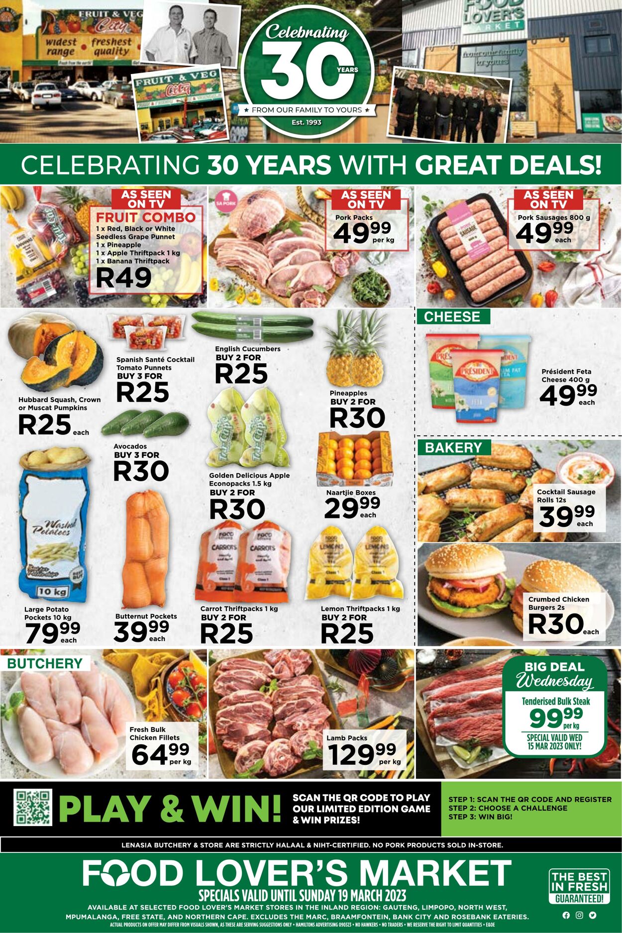 Food Lovers Market Promotional Leaflet Valid from 13.03 to 19.03
