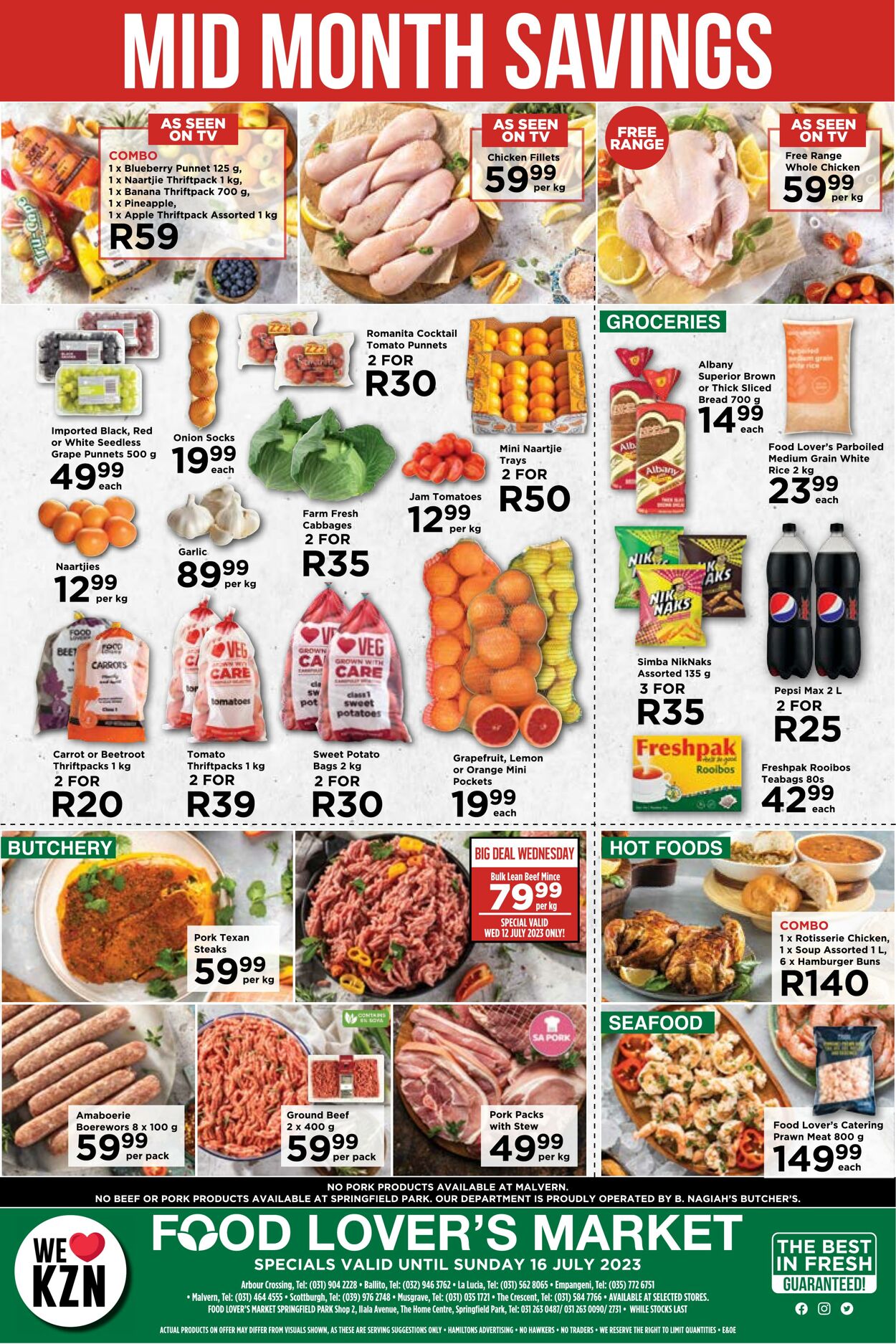 Food Lovers Market Promotional Leaflet - Valid from 10.07 to 16.07 ...