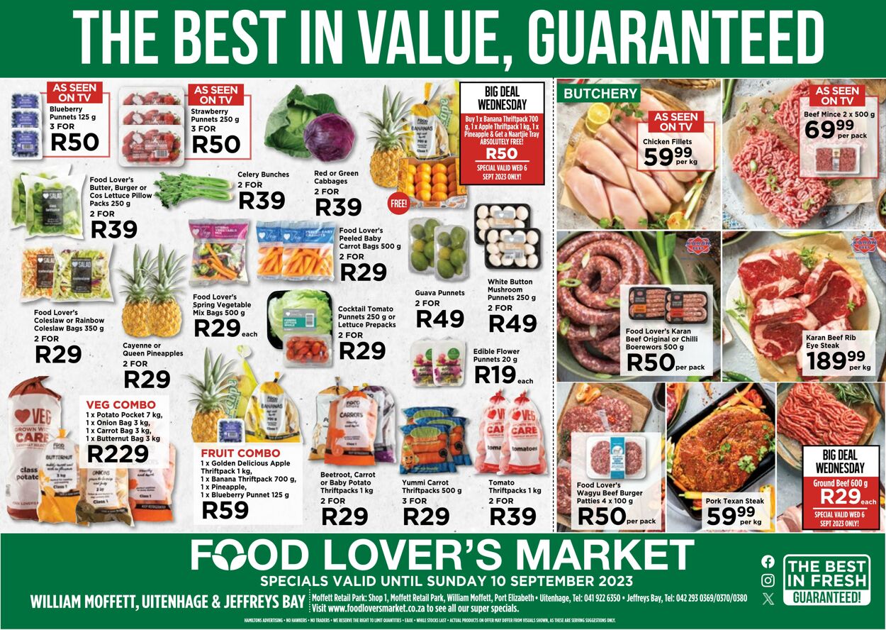 Special Food Lovers Market 04.09.2023 - 10.09.2023