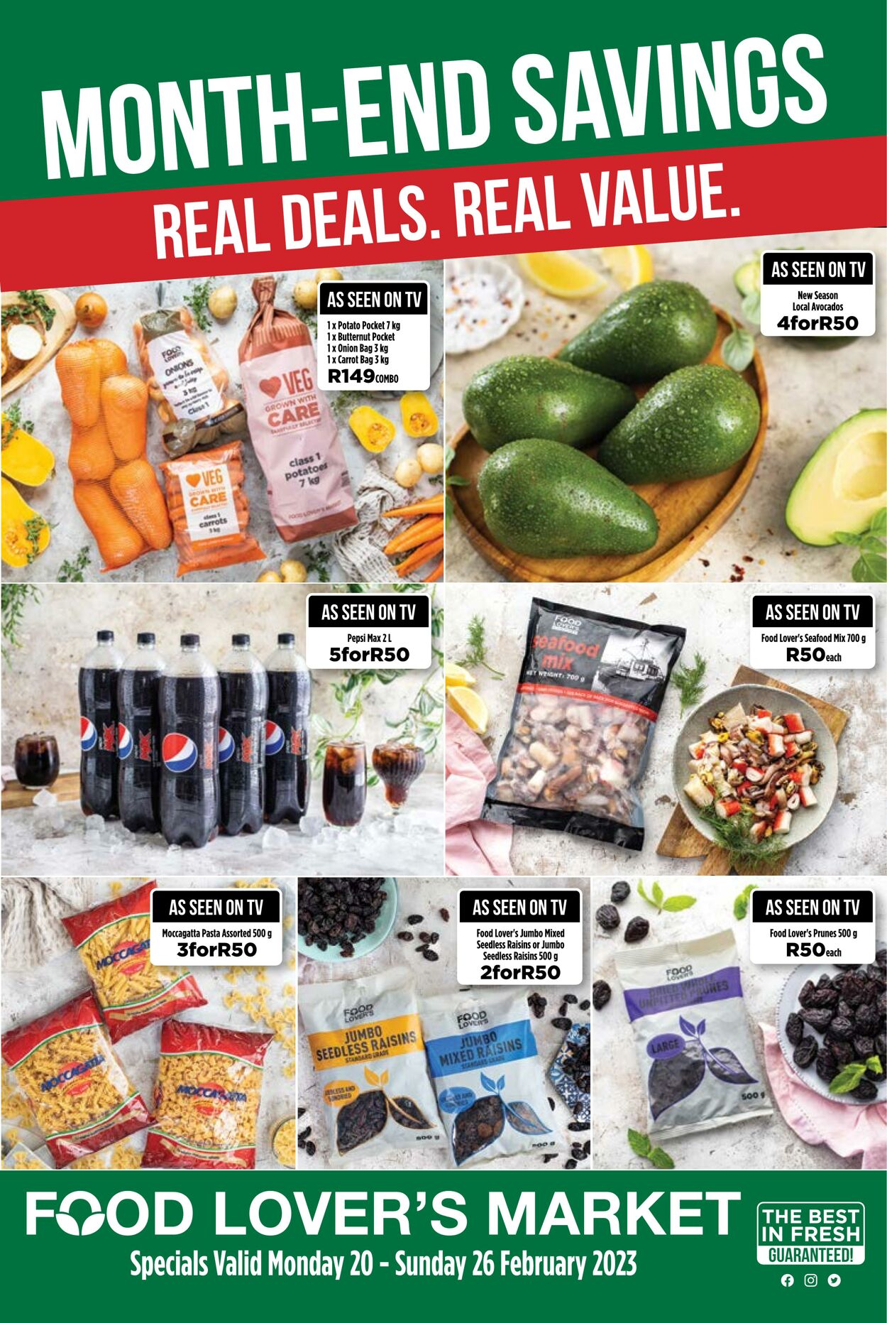 Food Lovers Market Promotional Leaflet Valid from 20.02 to 26.02