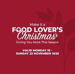 Special Food Lovers Market 10.11.2025 - 23.11.2025