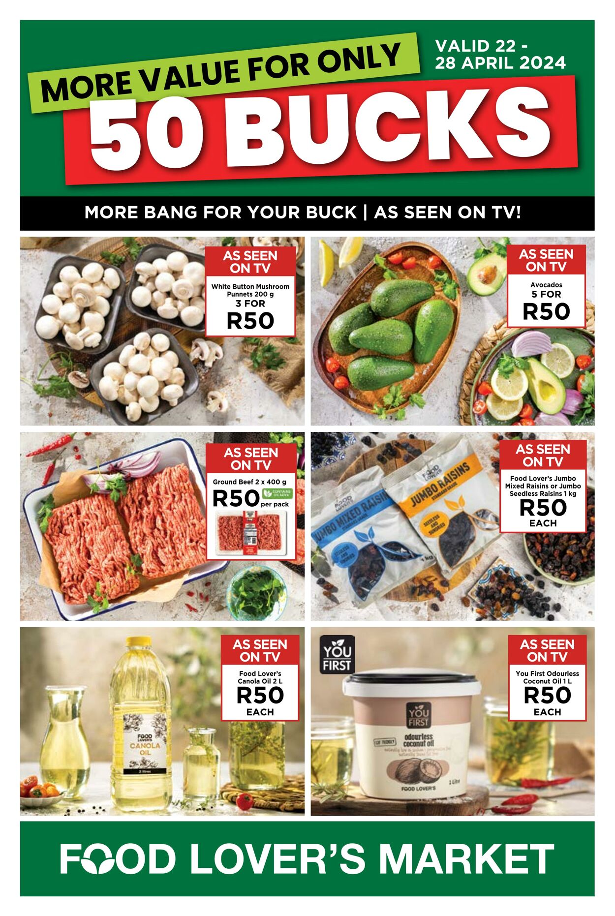 Food Lovers Market Promotional specials