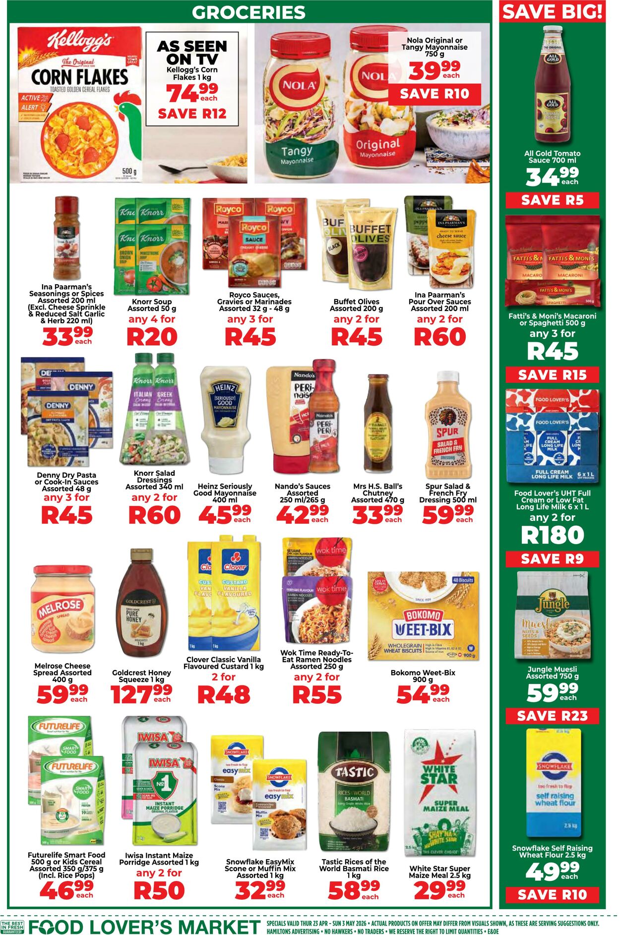 Special Food Lovers Market 20.04.2026 - 26.04.2026