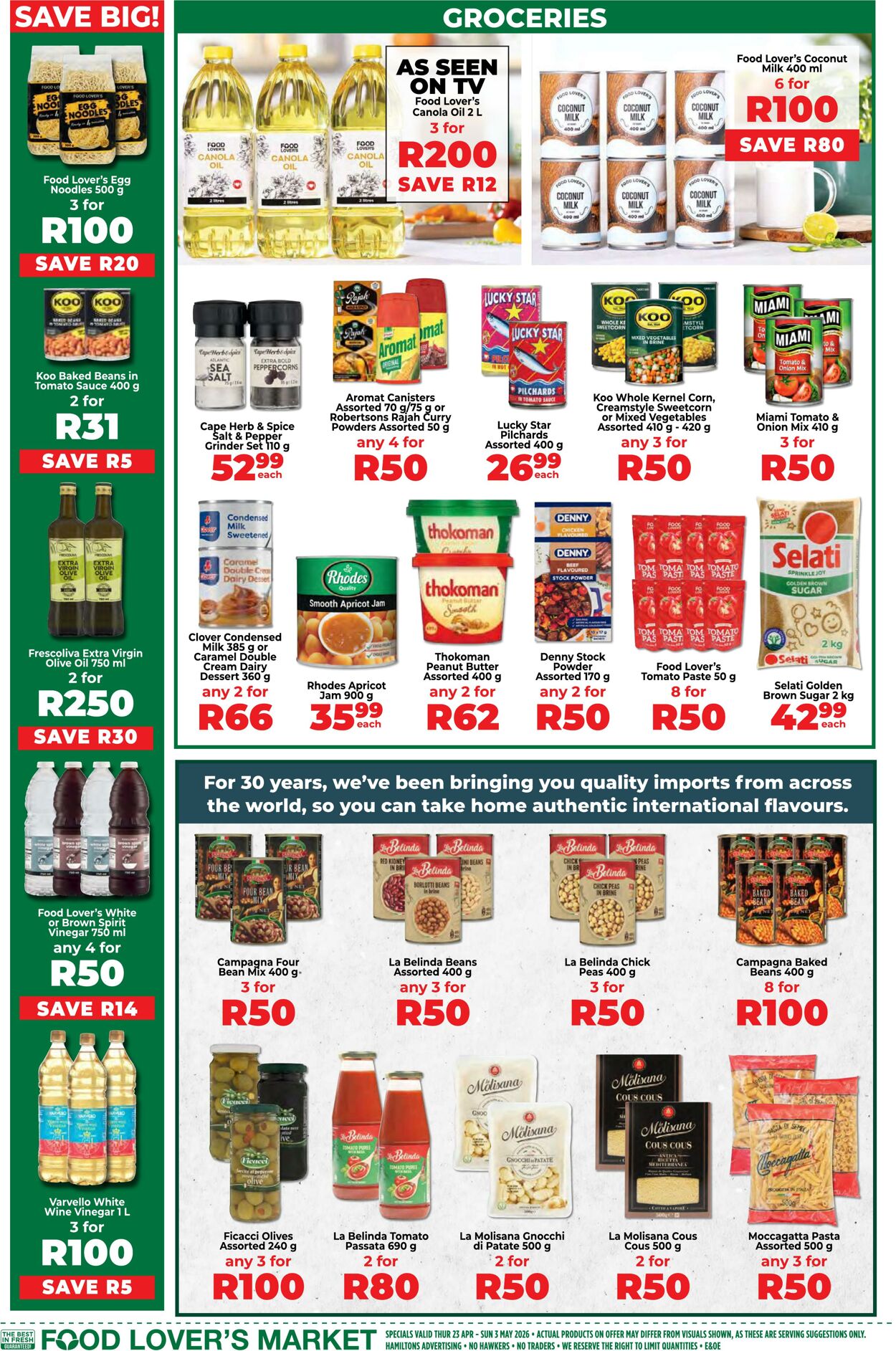 Special Food Lovers Market 20.04.2026 - 26.04.2026