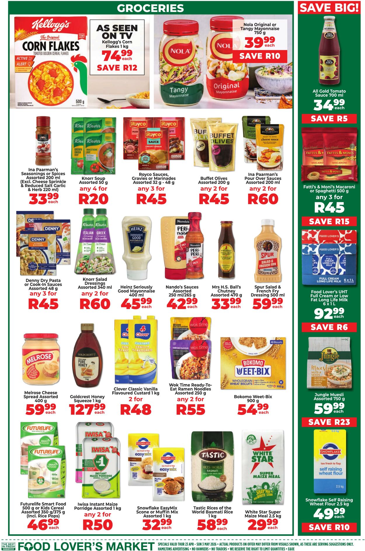 Special Food Lovers Market 20.04.2026 - 26.04.2026